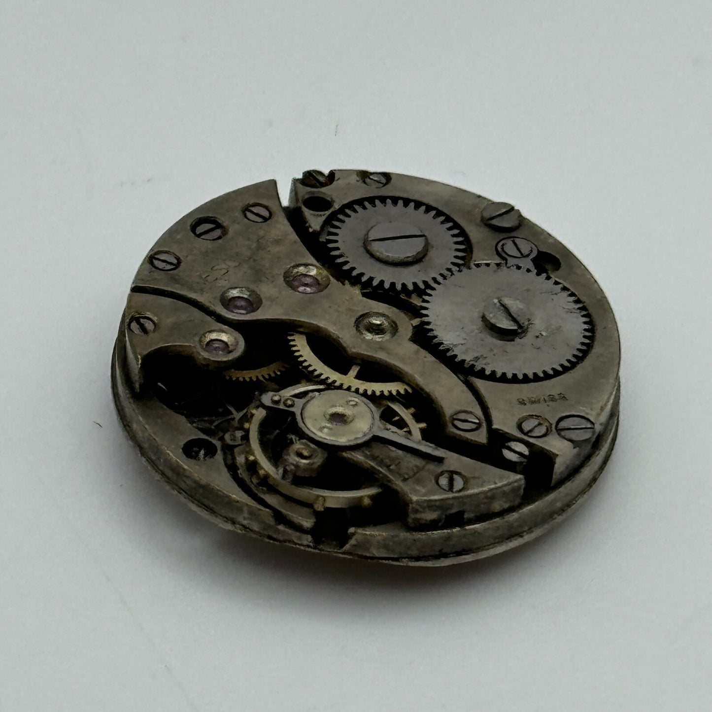 23.6mm Interesting Escort Swiss Vintage Manual Wind Watch Movement PARTS SPARES