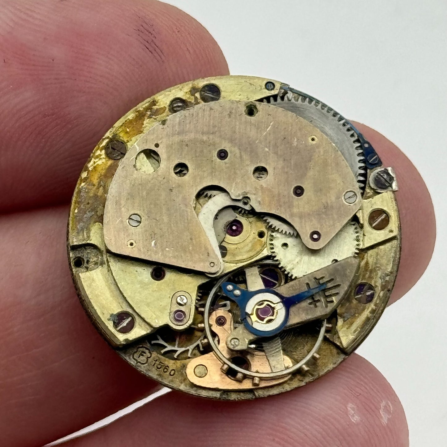 26.2mm Mens Felsa 1560 Automatic Balance Ok Swiss Watch Movement PARTS REPAIR
