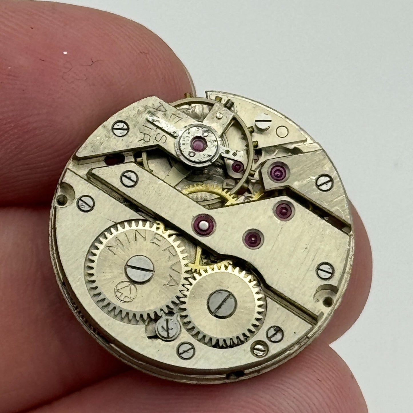 24mm Minerva RFV Depose Manual Wind Watch Movement Swiss Vintage PARTS SPARES