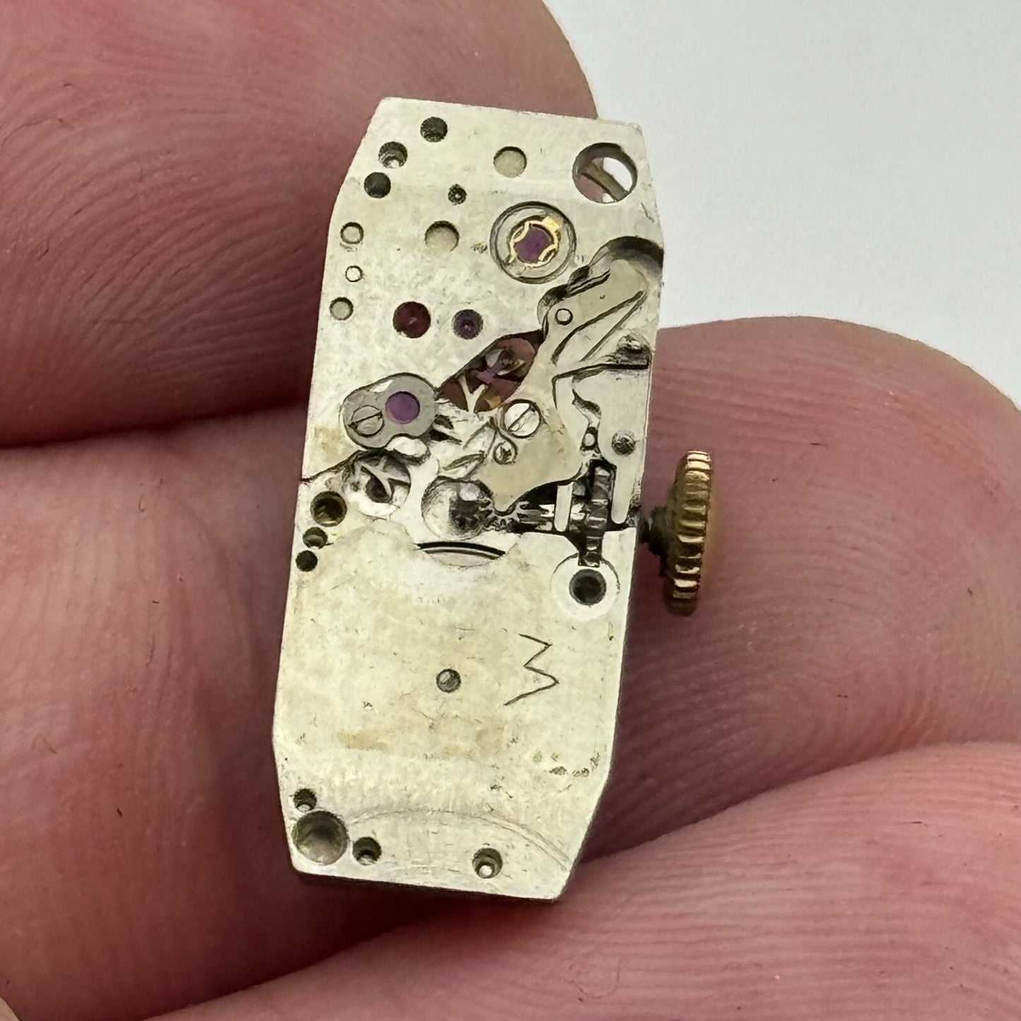 9mm Ladies Rotary FHF 59-21 Manual Wind 17 Jewels Swiss Watch Movement PARTS