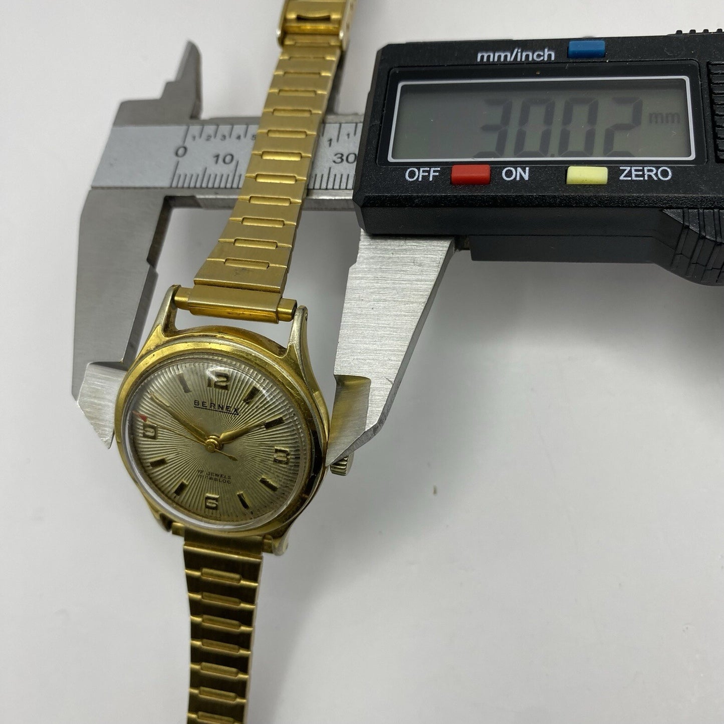 30mm WORKING FHF 29 Dennison Aquatite Bernex Sweep Seconds Ladies Watch Swiss
