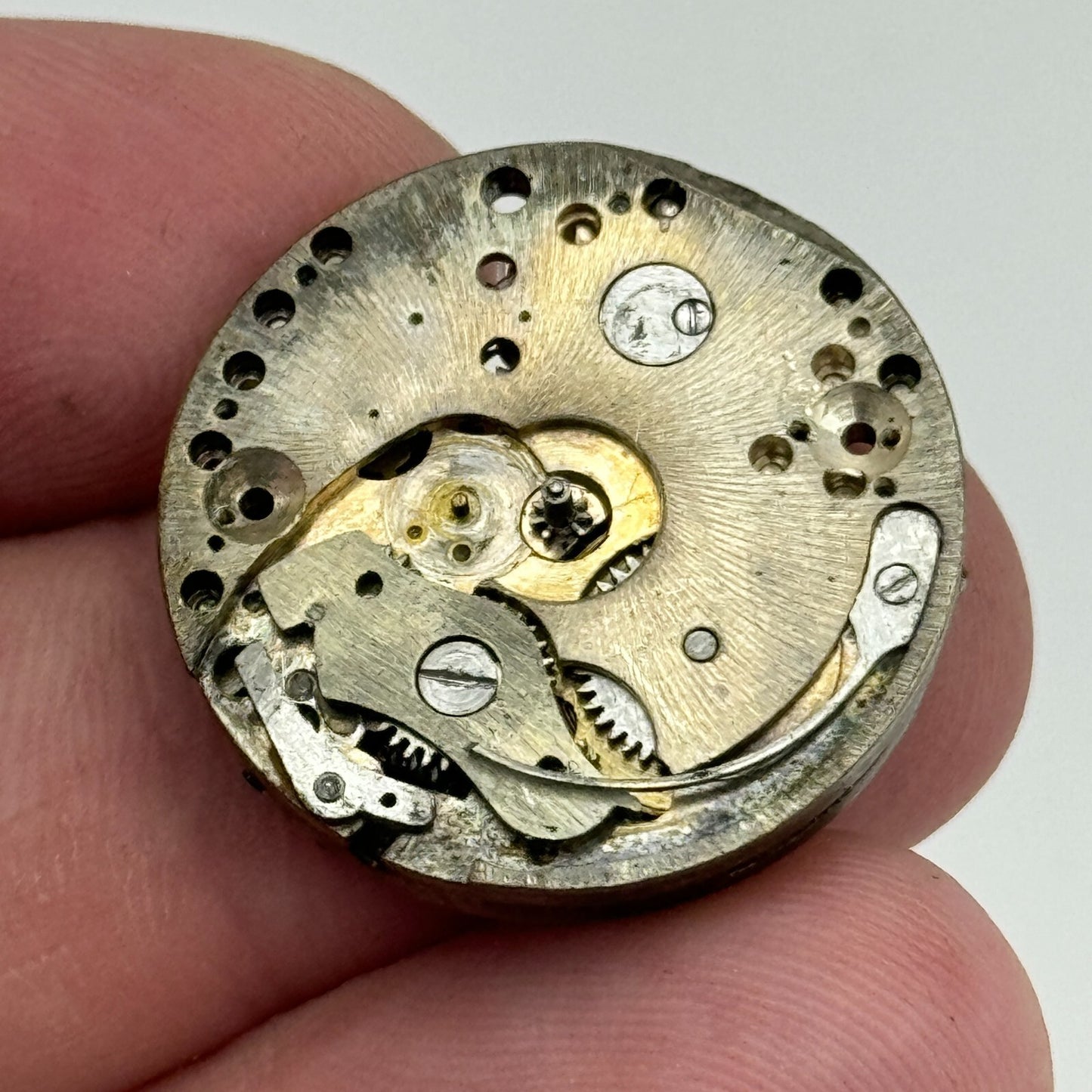 23.6mm Interesting Escort Swiss Vintage Manual Wind Watch Movement PARTS SPARES
