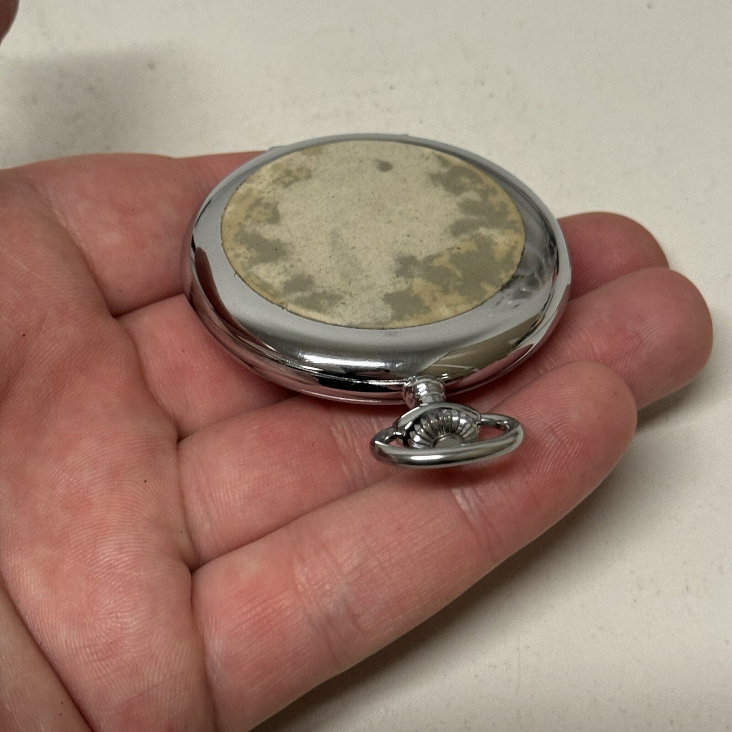 49mm Vintage Dowel NEW OLD STOCK Open Face Sub Seconds Pocket Watch TO SERVICE