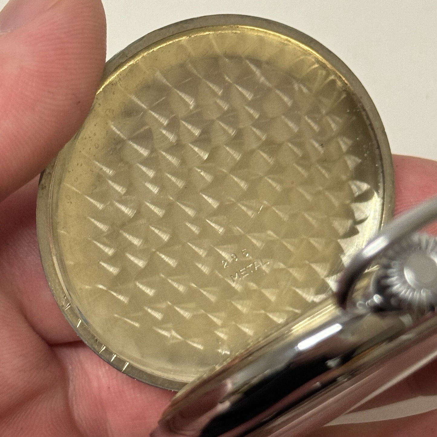 50mm Vintage Dowel NEW OLD STOCK Open Face Sub Seconds Pocket Watch TO SERVICE