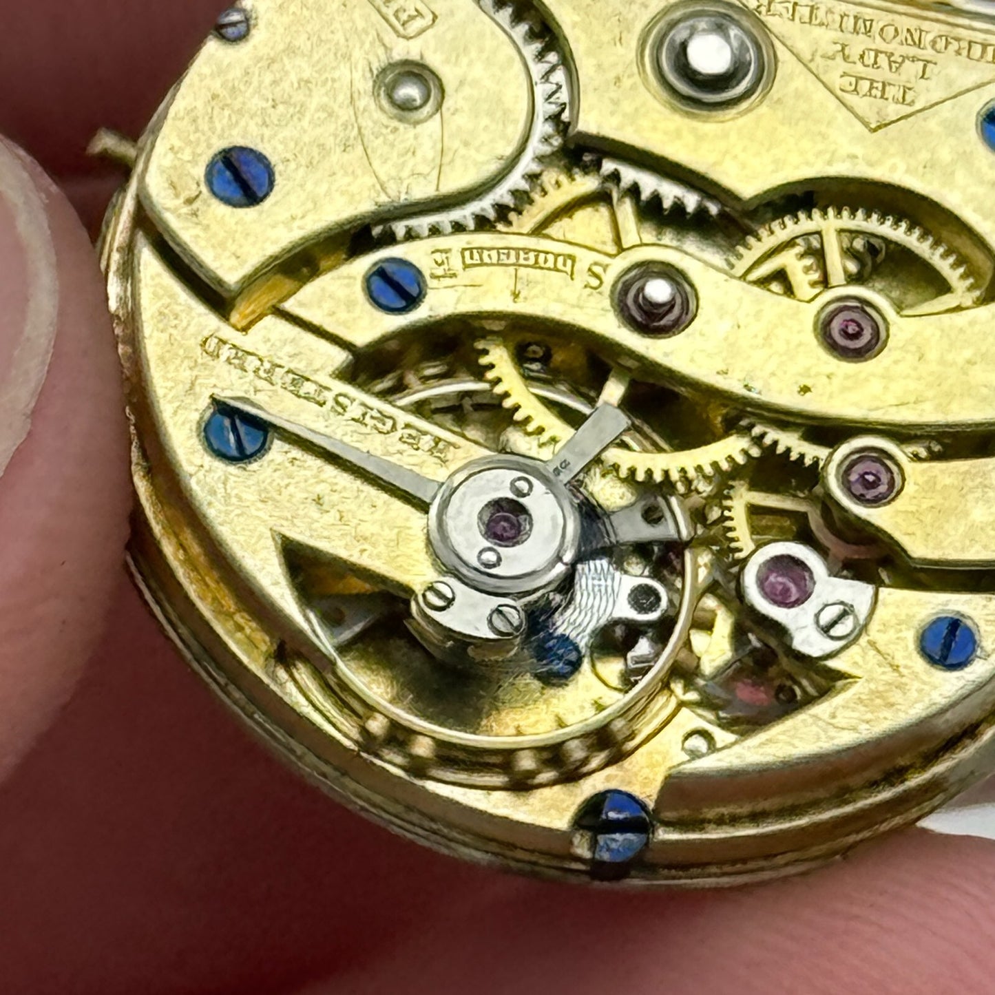 23.2mm P.D The Lady Chronometer High Grade Manual Wind Watch Movement PARTS