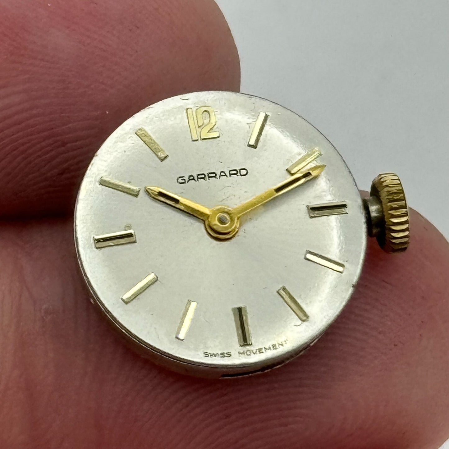 15.5mm Ladies Running Garrard ETA 2412 Manual Wind Watch Movement PARTS SPARES