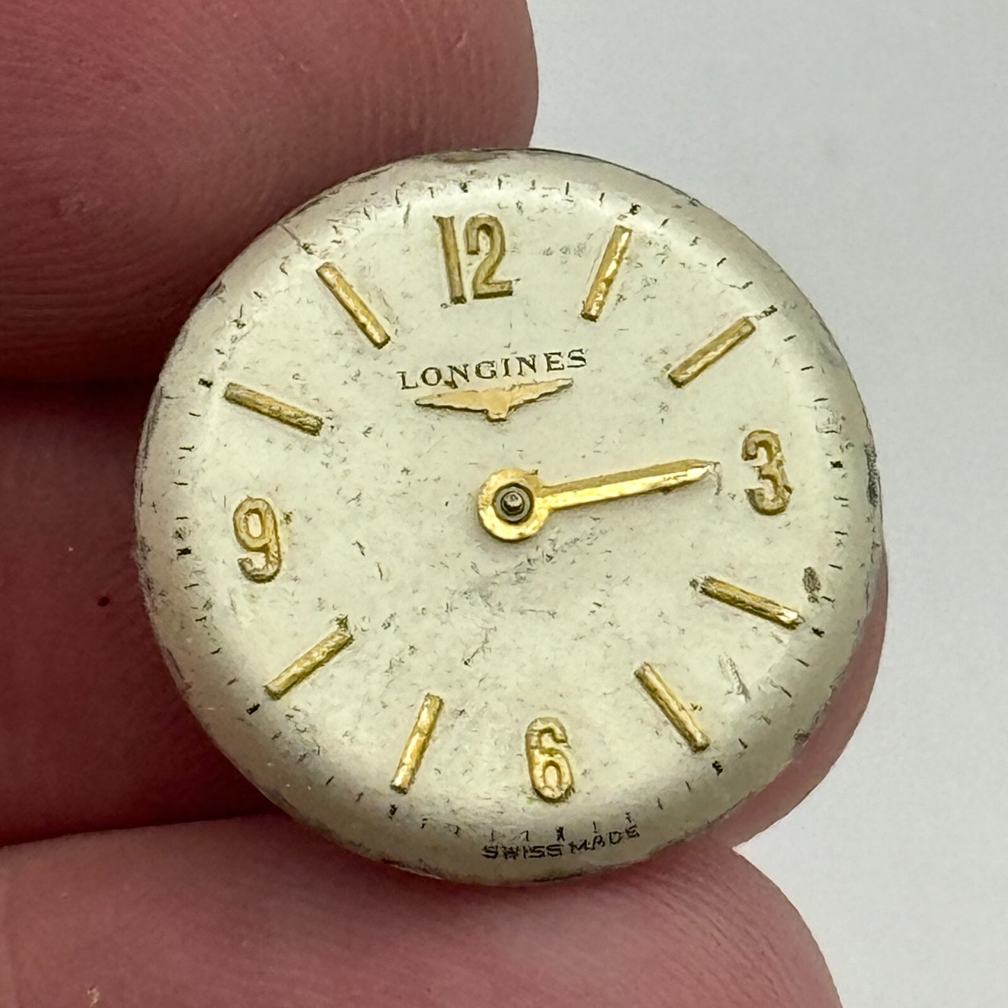 14.1mm Ladies Longines Cal 14.162 Manual Wind Watch Movement Swiss Vintage PARTS