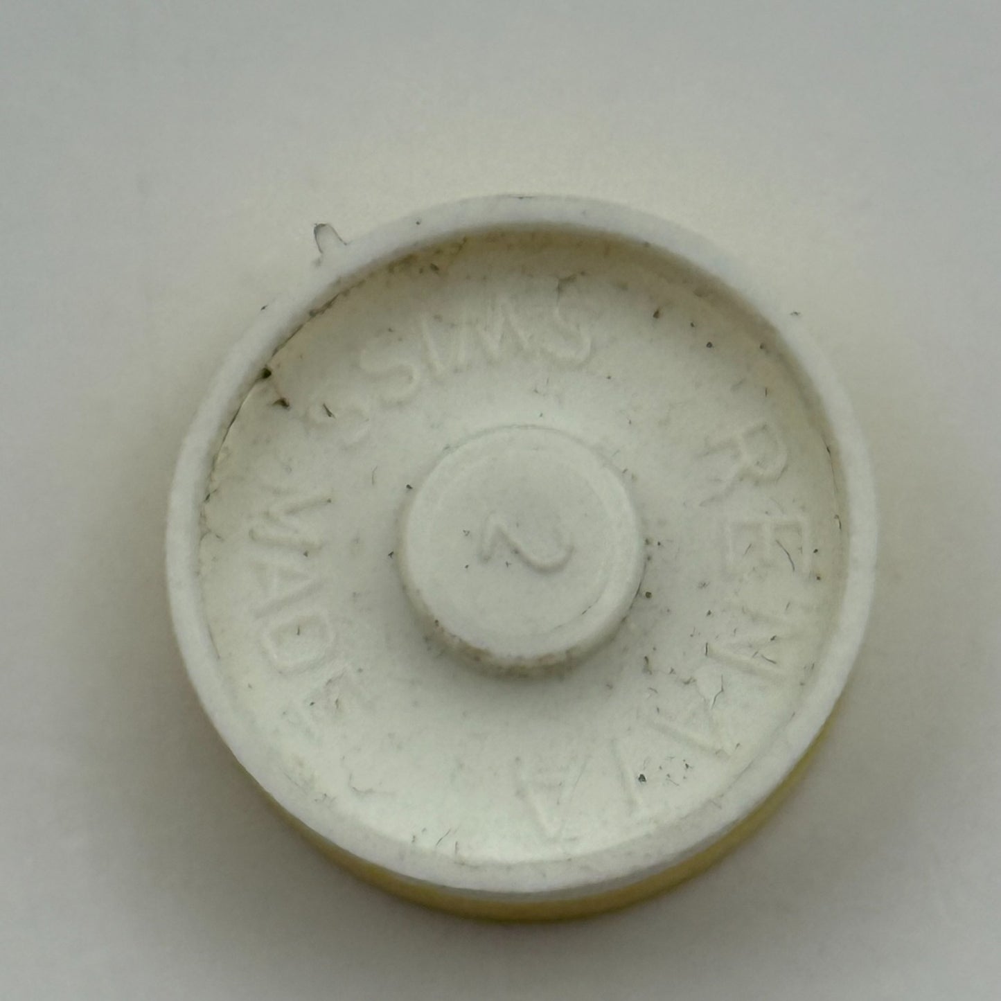 Brac 500 Balance Wheel Complete And Spring Renata 1636 Watch Movement Parts NOS