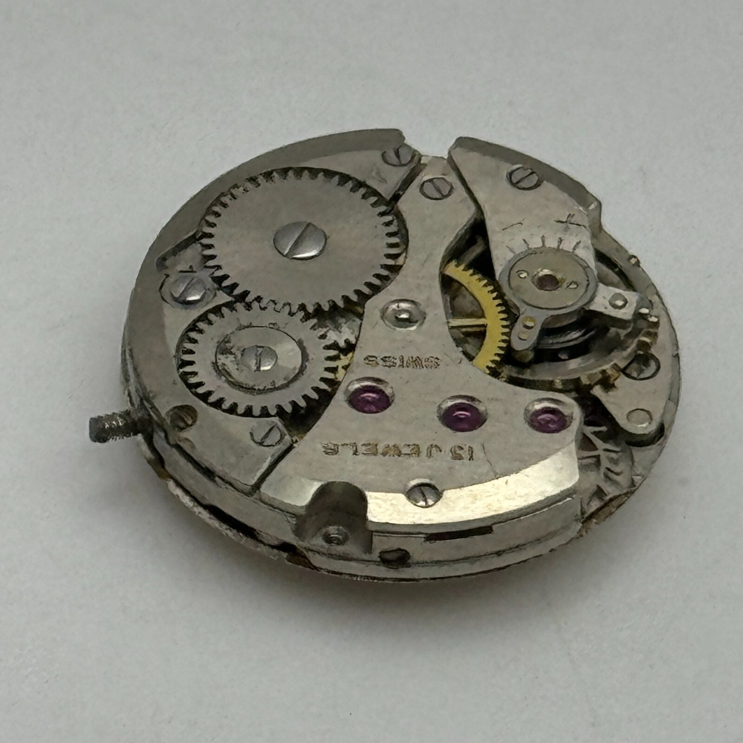 17.4mm Prefect Felsa F 4022 Manual Wind Watch Movement Swiss Vintage PARTS SPARE