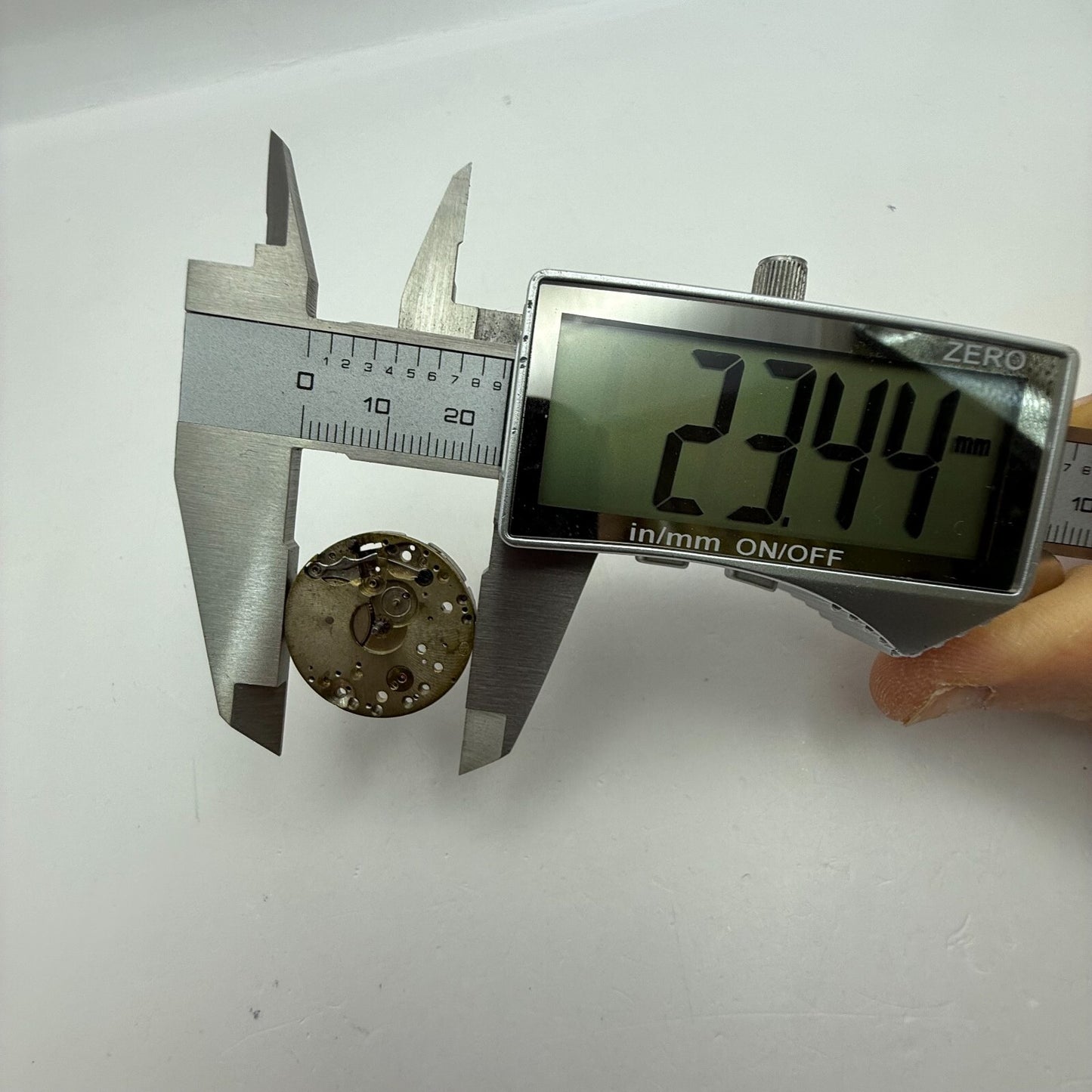 23.4mm Vintage Tegra AS A Schild Partial Manual Wind Watch Movement PARTS REPAIR