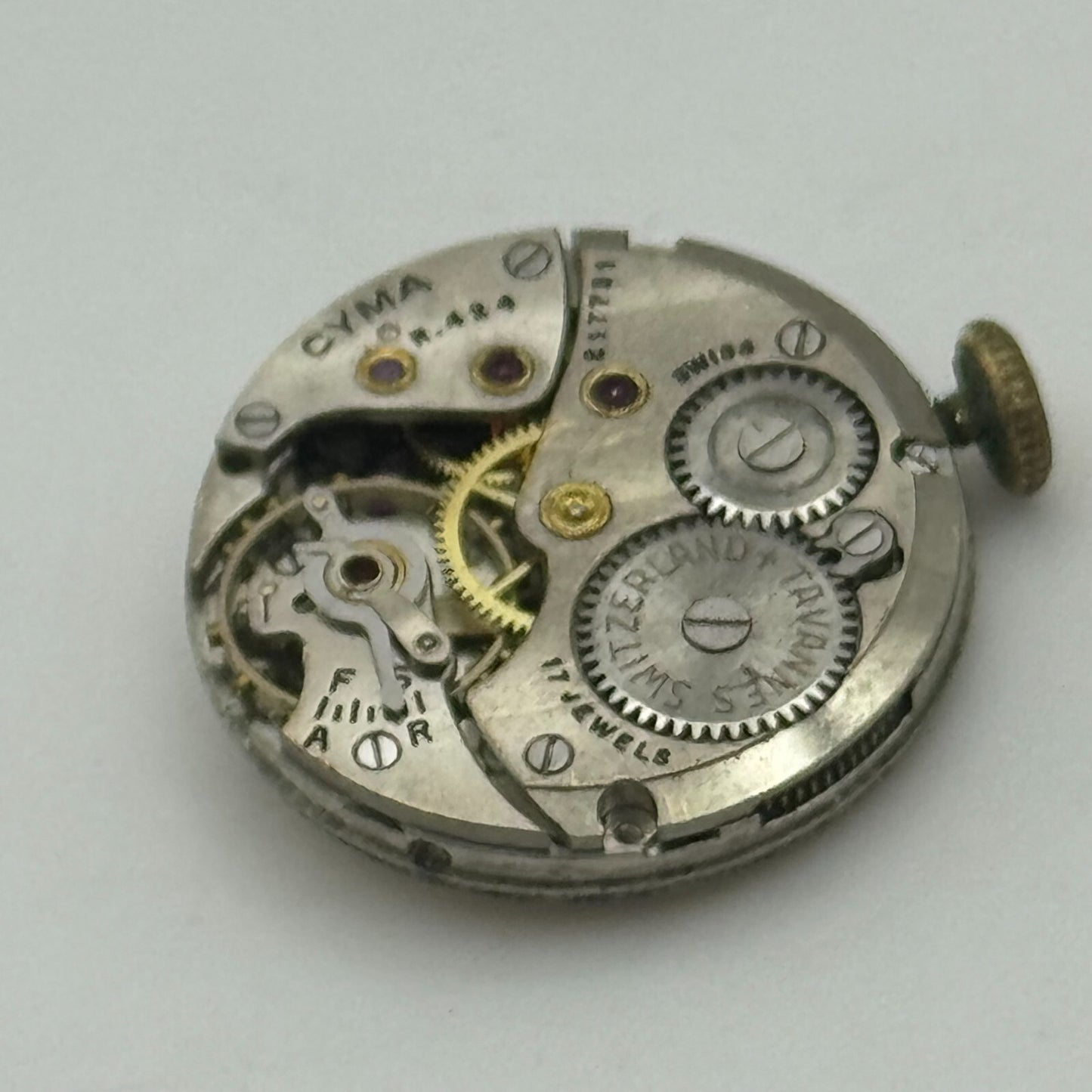 19.7mm Cyma R.424 Sub Seconds Manual Wind Watch Movement Swiss Vintage PARTS