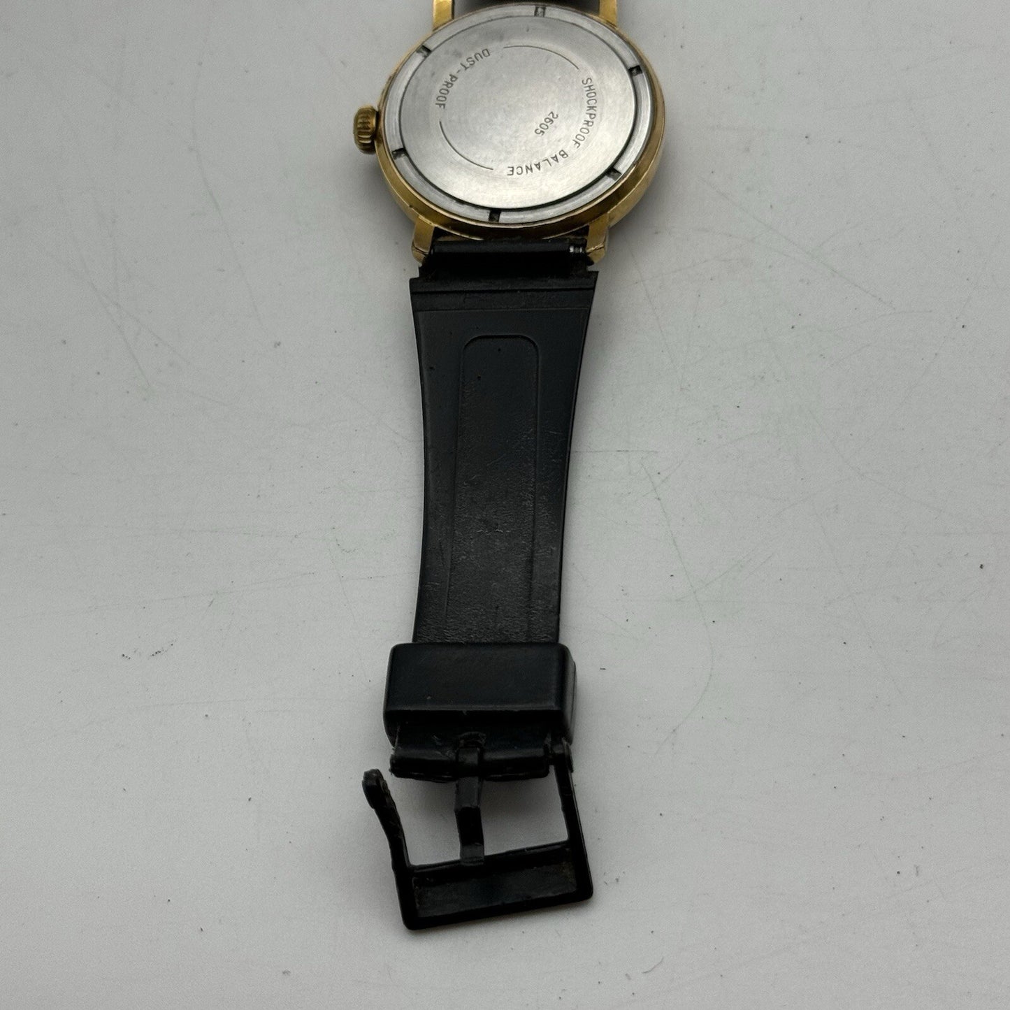 34mm Manual Wind Wostok USSR Date Dial Watch FOR PARTS