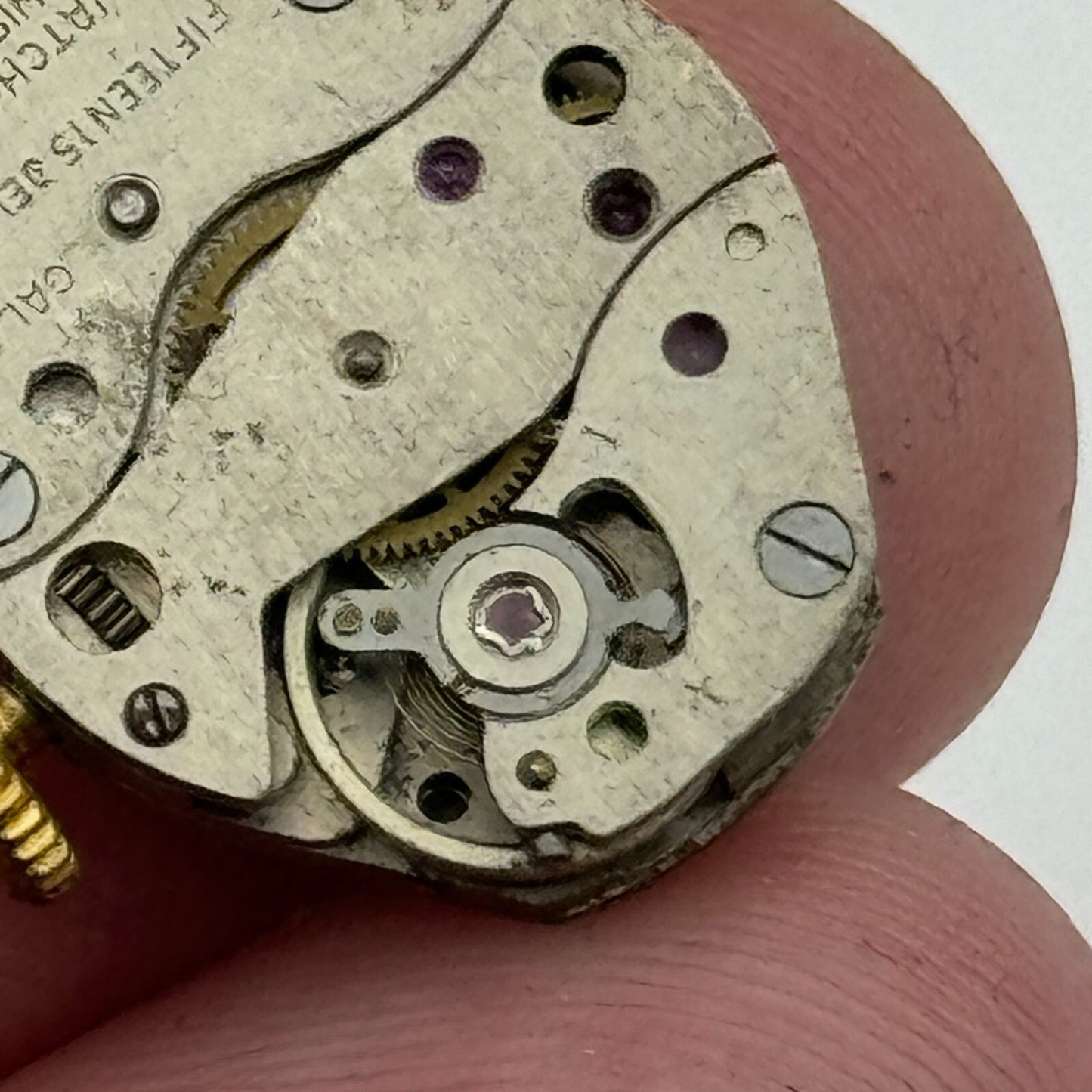 15.4mm Ladies Oris Cal 380 Manual Wind Watch Movement Swiss Vintage PARTS SPARES