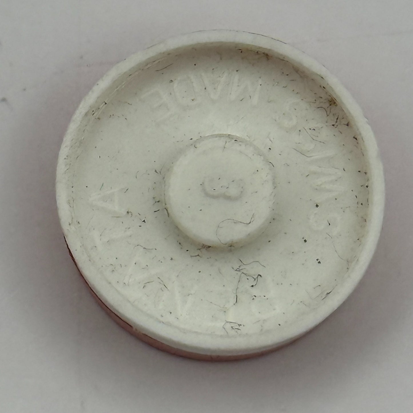 ETA 2512 Balance Wheel Complete And Spring 7¾’’’ 1454 M Watch Movement Parts