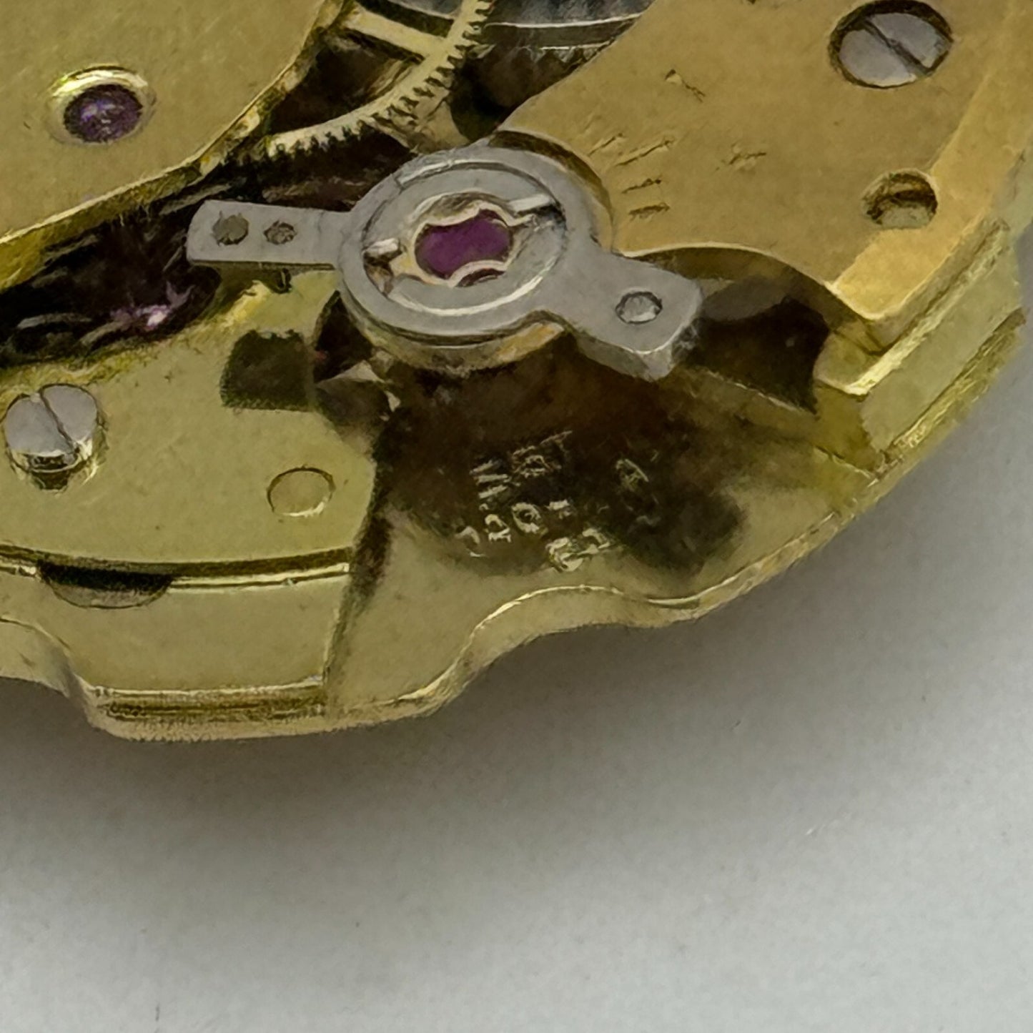 25.9mm Waltham SGT 140-A E4 Manual Wind Watch Movement Swiss Vintage PARTS SPARE