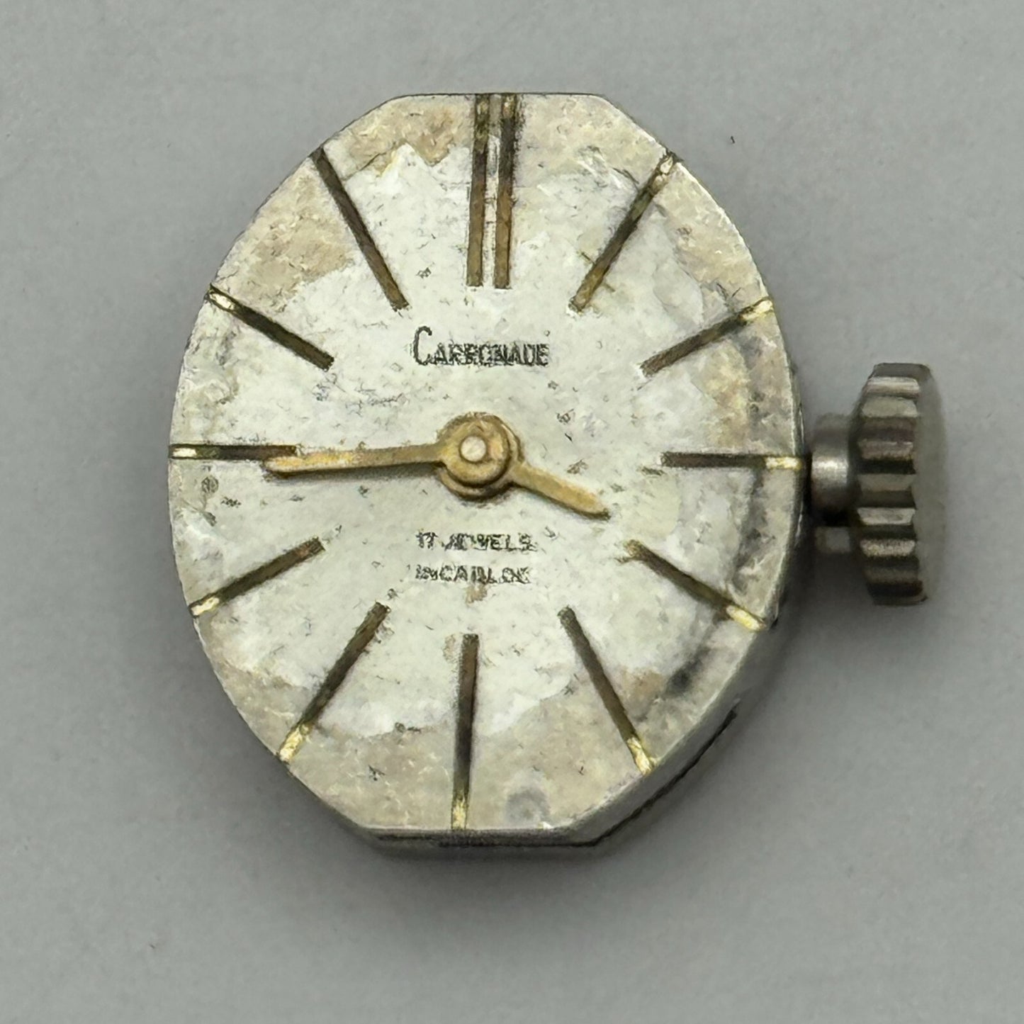 12.9mm Ladies Carronade AS 1977-2 A Schild Manual Wind Swiss Watch Movement PART