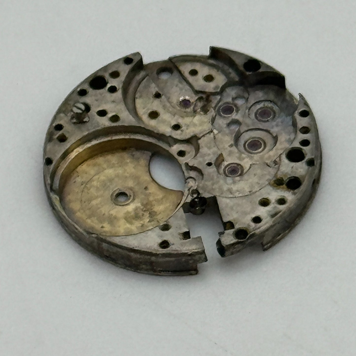 17.4mm Rolex Depose 181 Main Plate Manual Wind Watch Movement Vintage PARTS