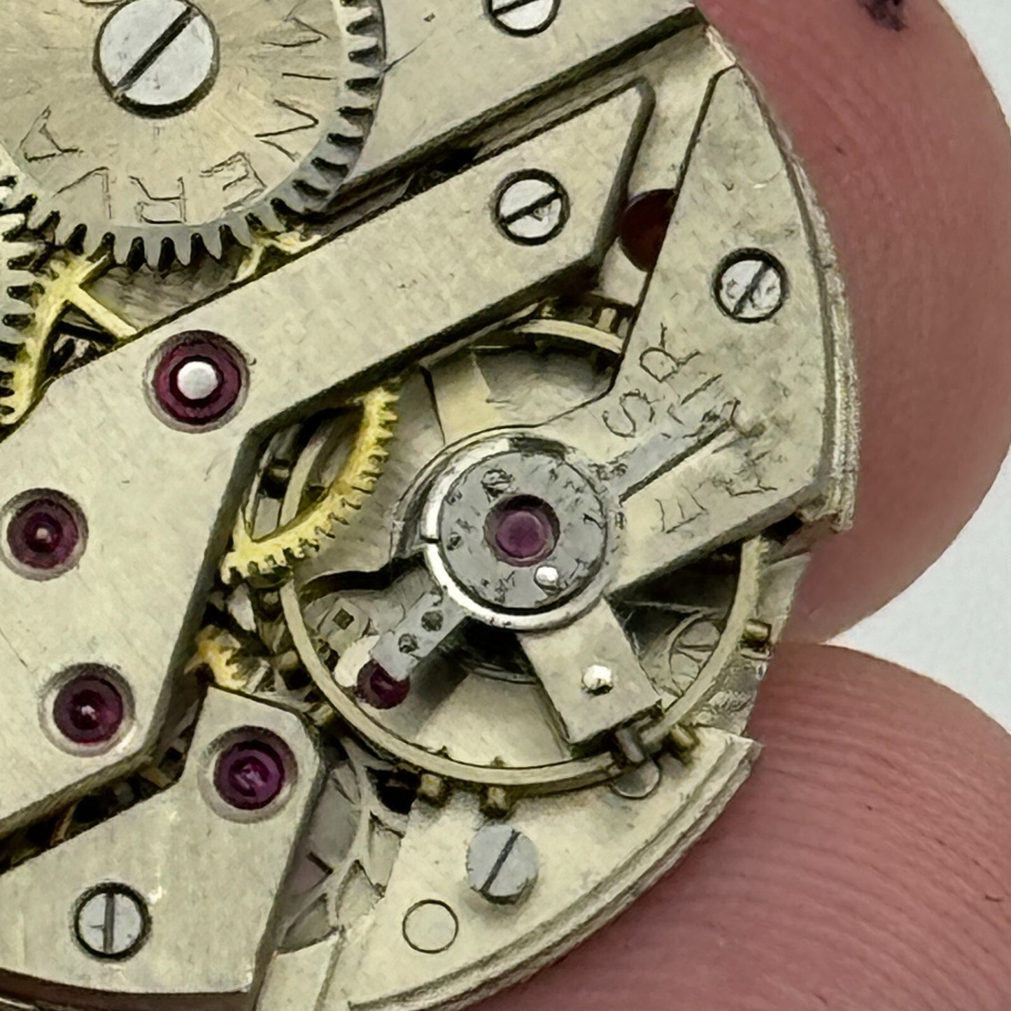 24mm Minerva RFV Depose Manual Wind Watch Movement Swiss Vintage PARTS SPARES