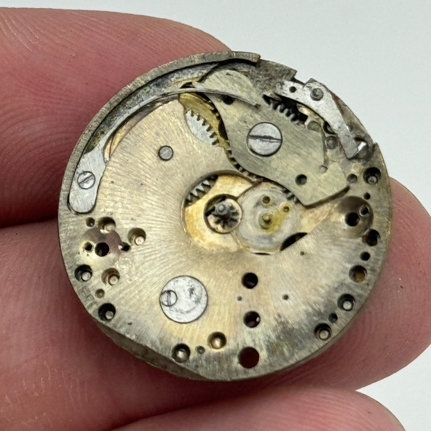 23.6mm Interesting Escort Swiss Vintage Manual Wind Watch Movement PARTS SPARES