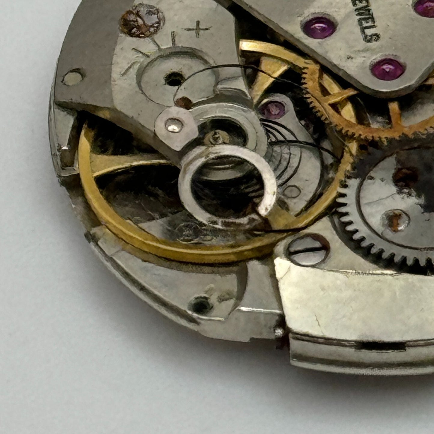 25.9mm Men’s Vertex Revue MSR T43 Manual Wind Watch Movement Swiss Vintage PARTS