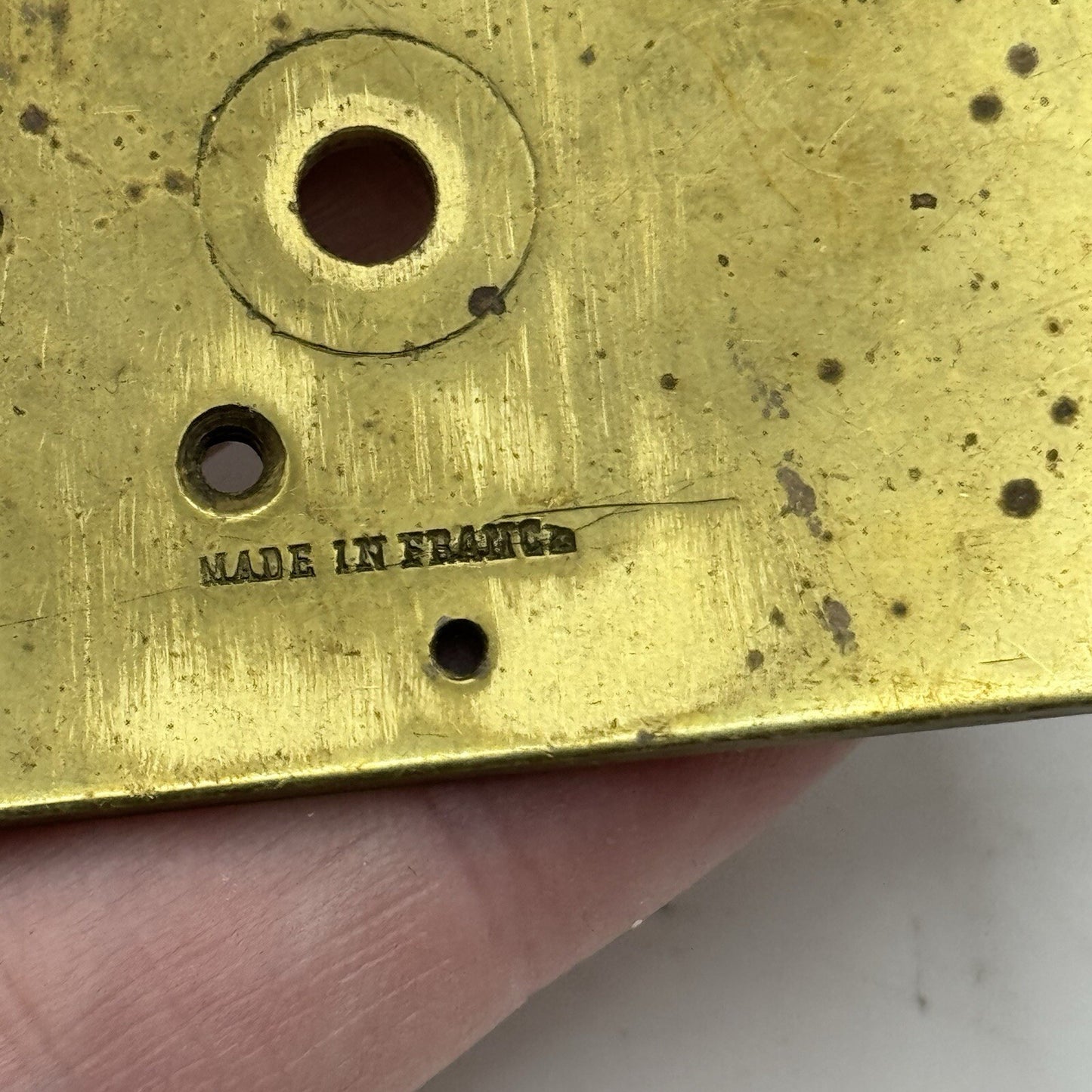 Unidentified Antique Clock Parts Unknown Origin Or Age See Photos Parts Repair