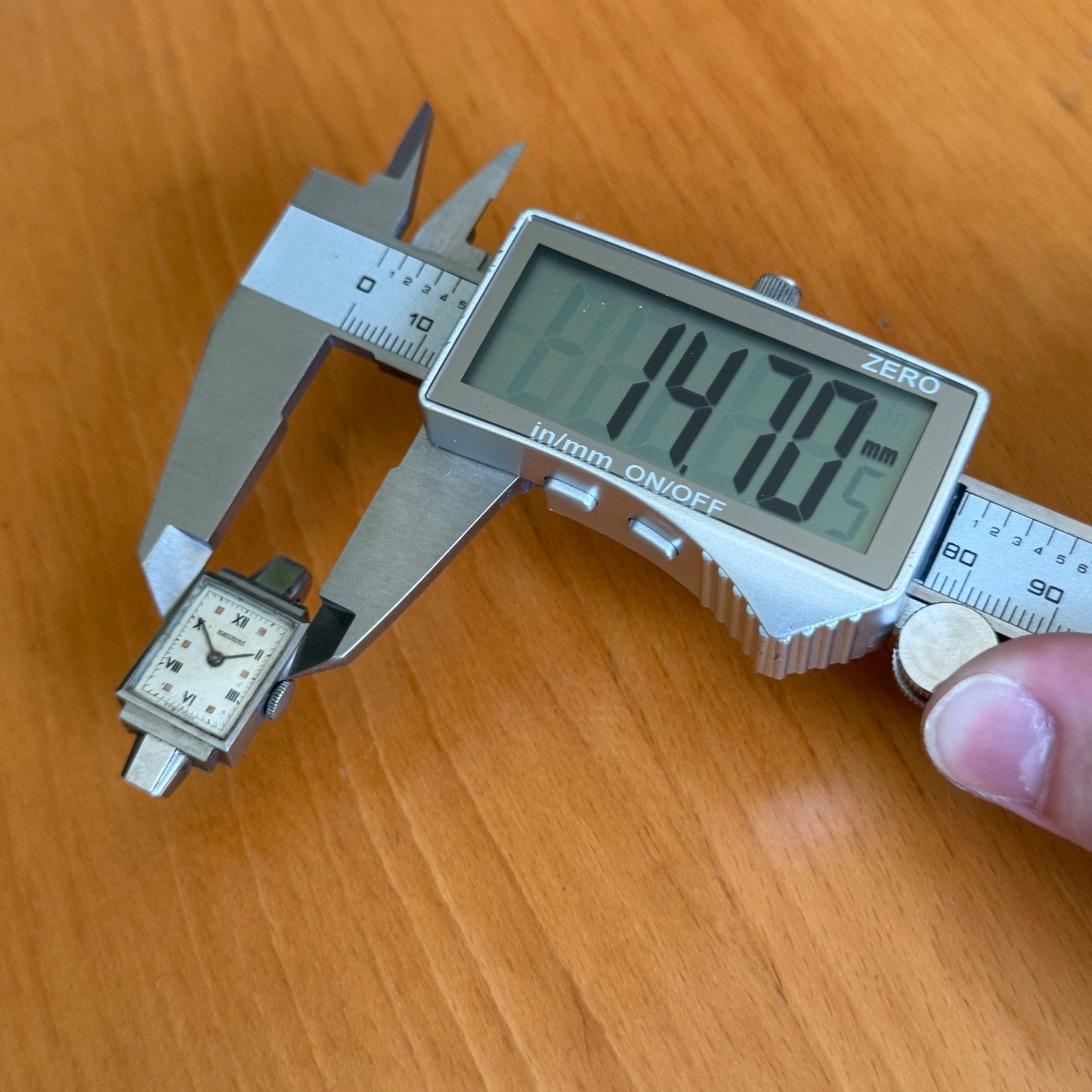 14mm Vintage Madorina Art Deco Ladies Swiss Manual Wind Watch PARTS / REPAIR