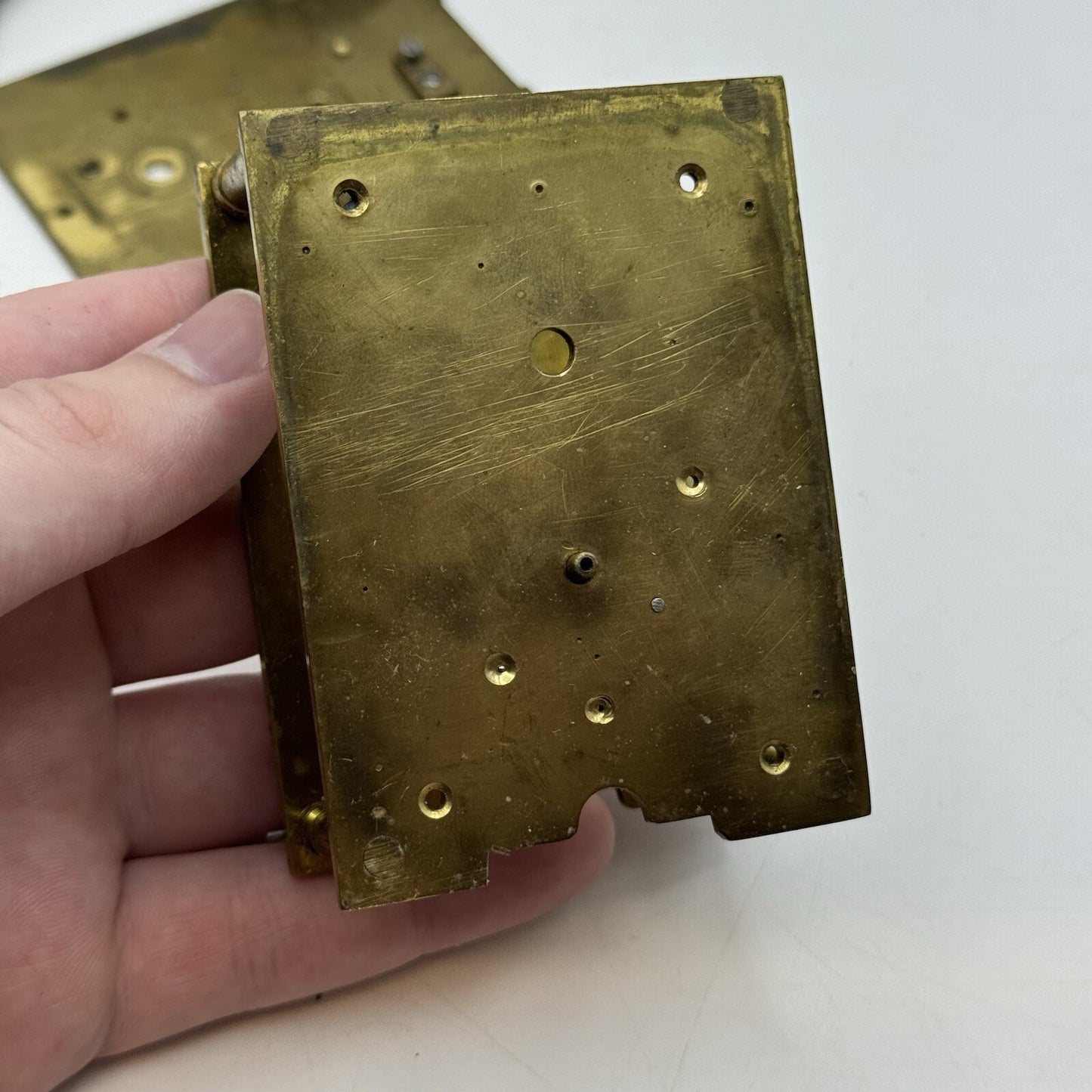 Unidentified Antique Clock Parts Unknown Origin Or Age See Photos Parts Repair