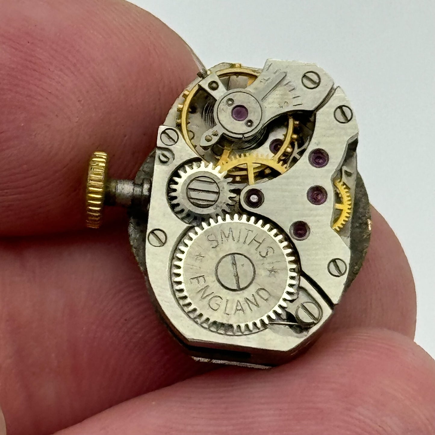 12.7mm Ladies Smiths England Manual Wind Watch Movement Vintage PARTS SPARES