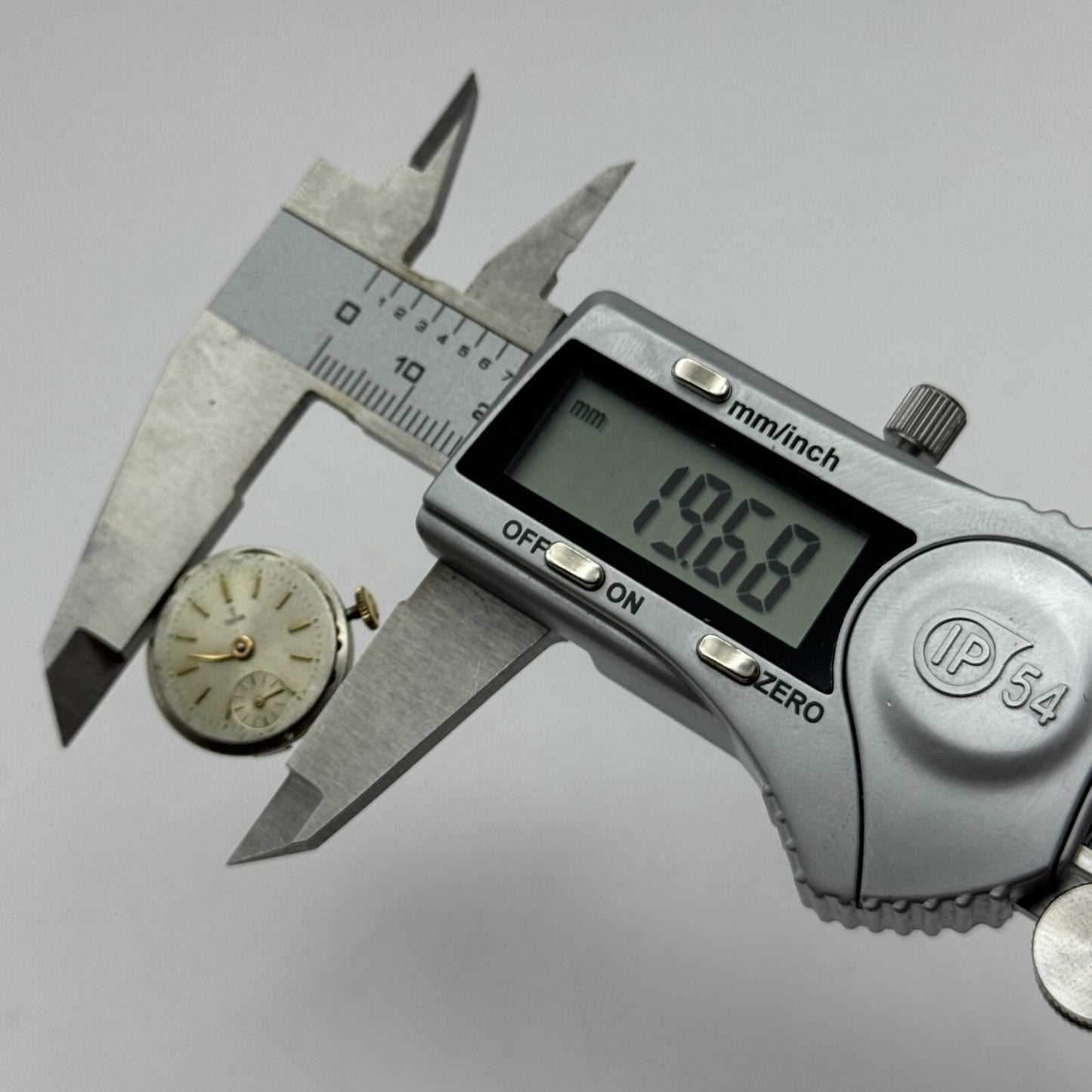 19.6mm Tudor Cal 2325 & 4.2mm Rolex Crown Manual Wind Swiss Watch Movement PARTS