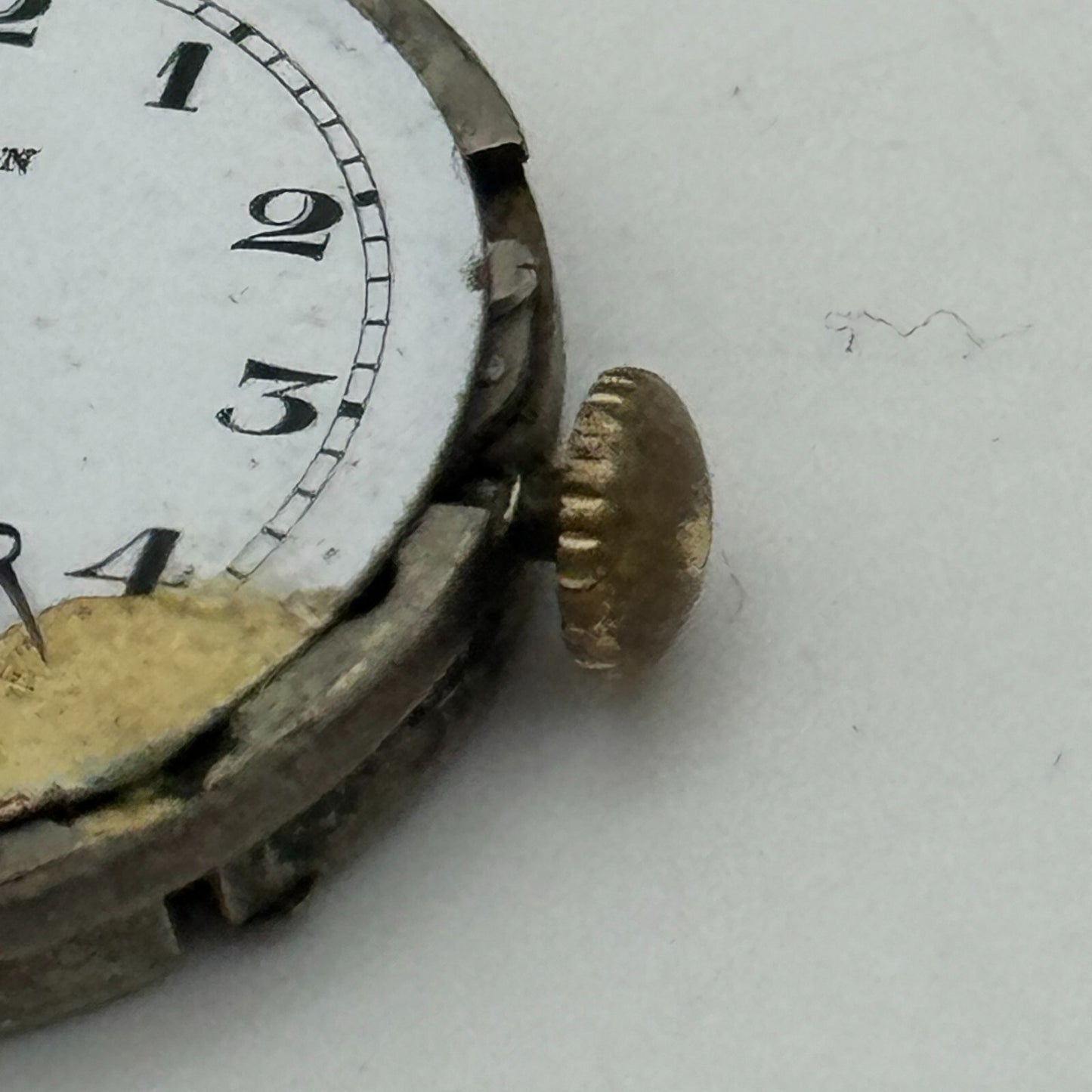 22mm Buren Grand Prix 0828 Trench Watch Movement Manual Wind Swiss PARTS SPARES