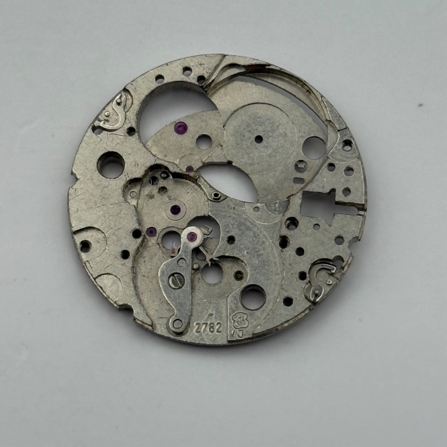 ETA 2782 VJ Watch Movement Main Plate Manual Wind Vintage Swiss Parts 25.9mm