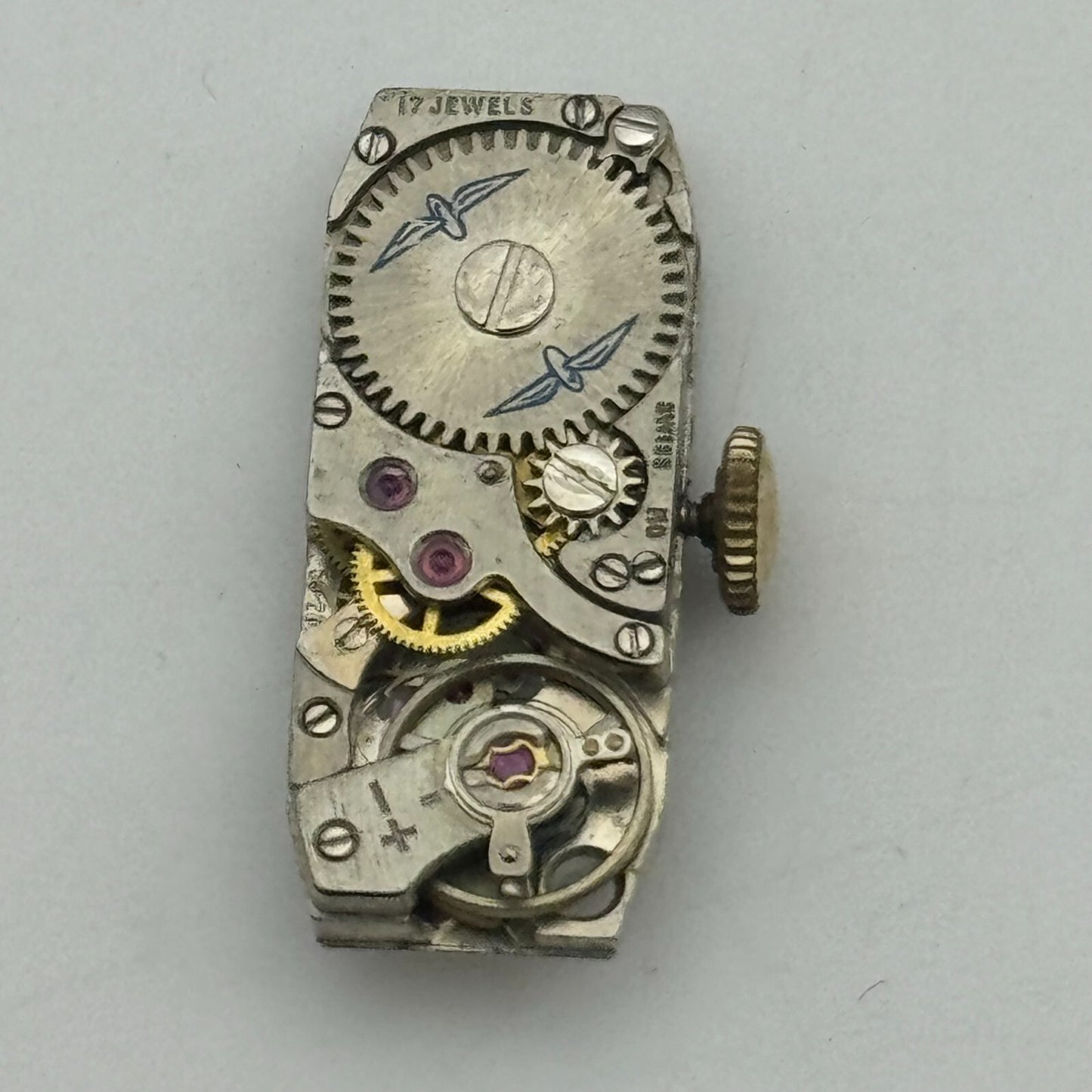 9mm Ladies Rotary FHF 59-21 Manual Wind 17 Jewels Swiss Watch Movement PARTS