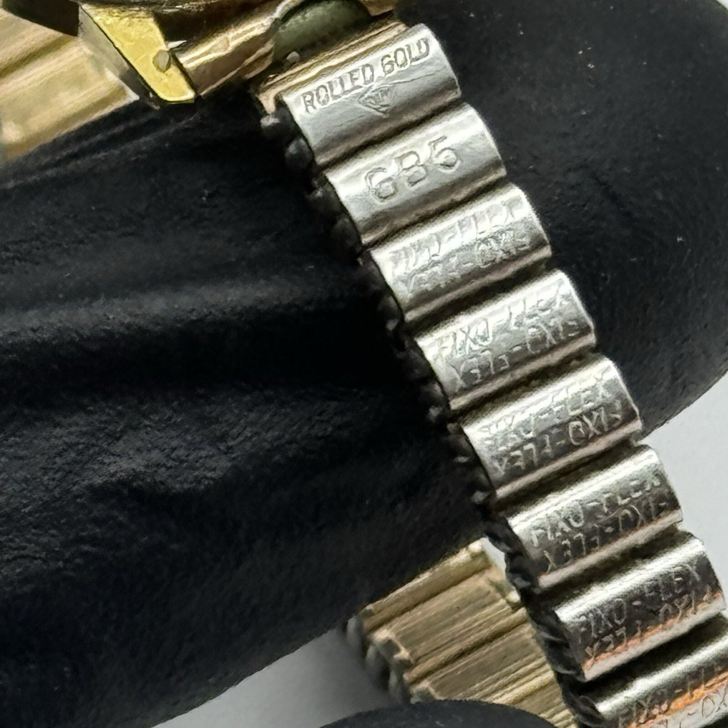 19mm WORKING Vintage Tarratt Expandable Strap Silver Dial Ladies Dress Watch
