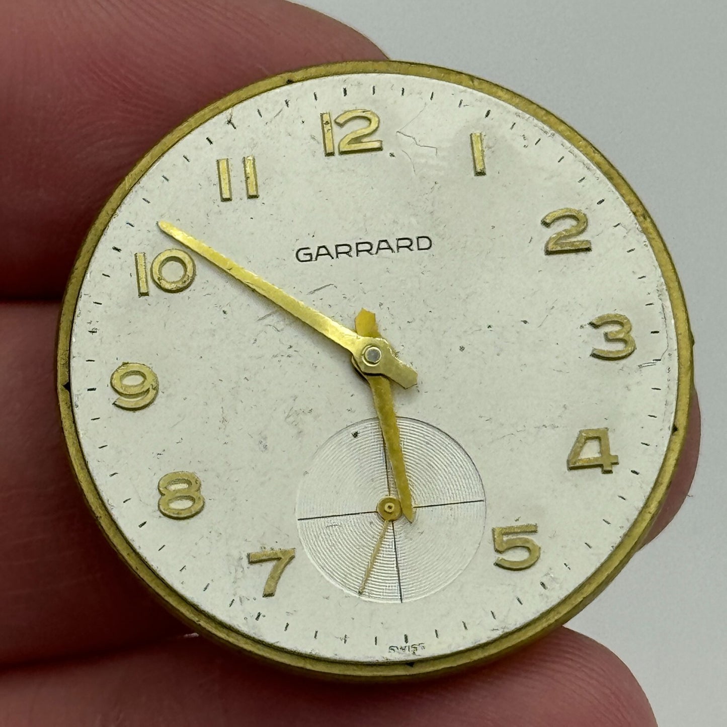 31.6mm Men's Garrard Unitas UT 6325 Manual Wind Swiss Watch Movement PARTS SPARE