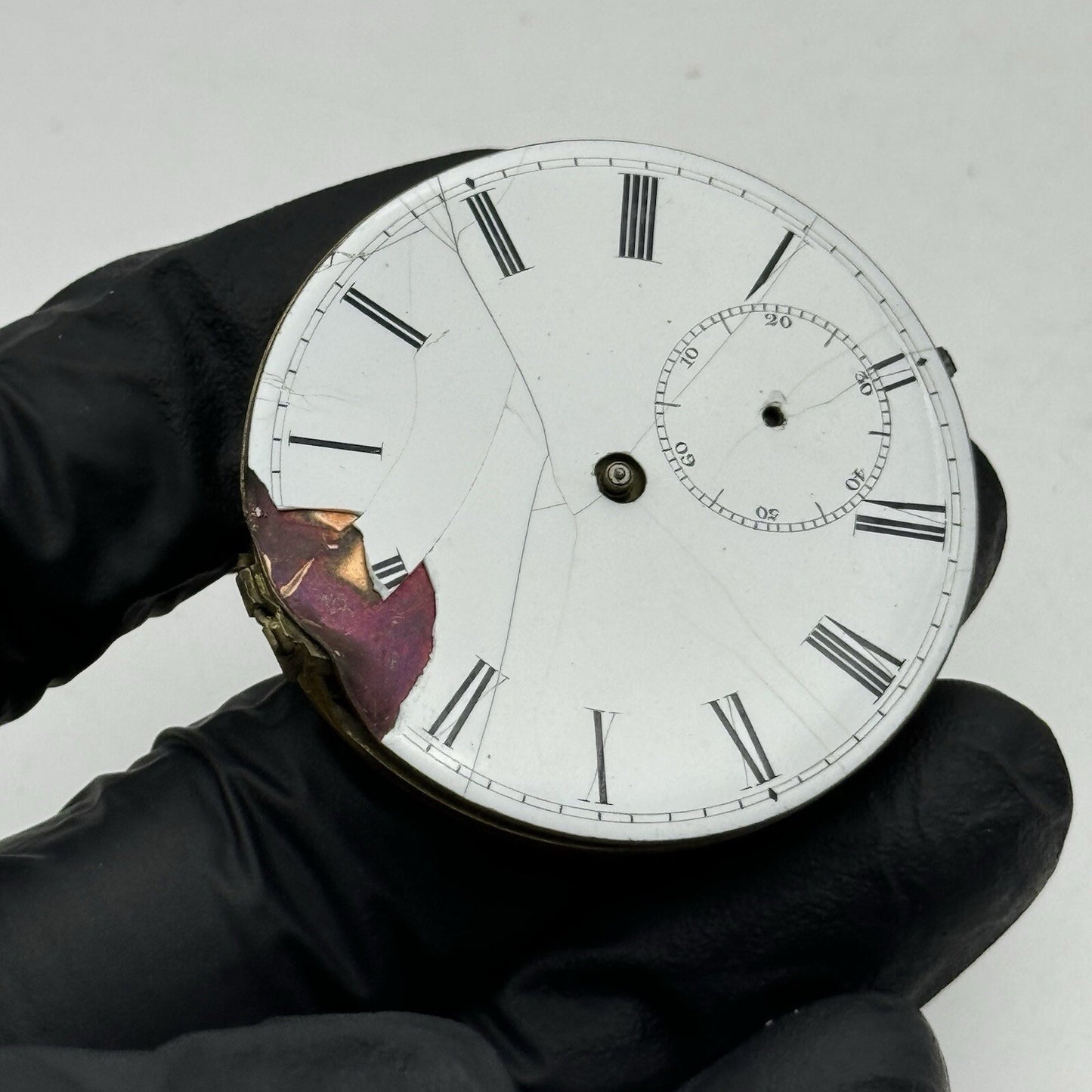 Robert Roskell Liverpool Cylinder Escapement Four Holes Pocket Watch Movement