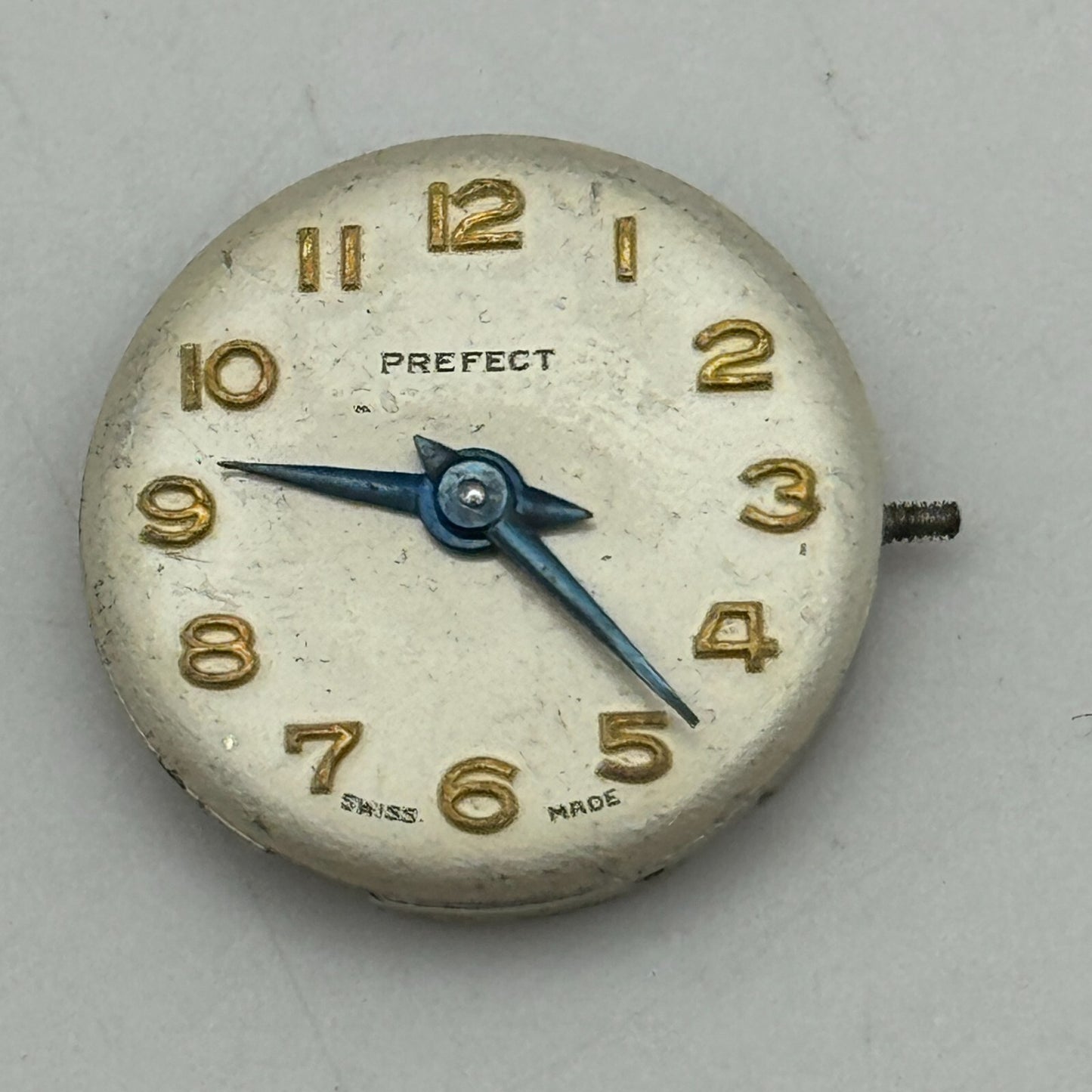 17.4mm Prefect Felsa F 4022 Manual Wind Watch Movement Swiss Vintage PARTS SPARE