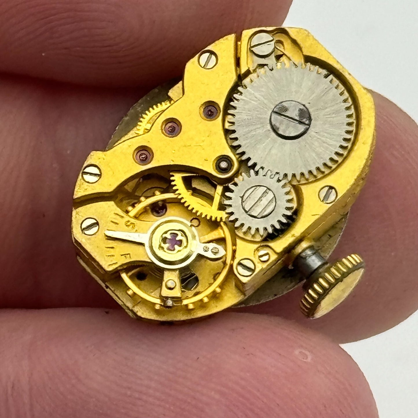 12.7mm Ladies Running Smiths Imperial Manual Wind Watch Movement Vintage PARTS