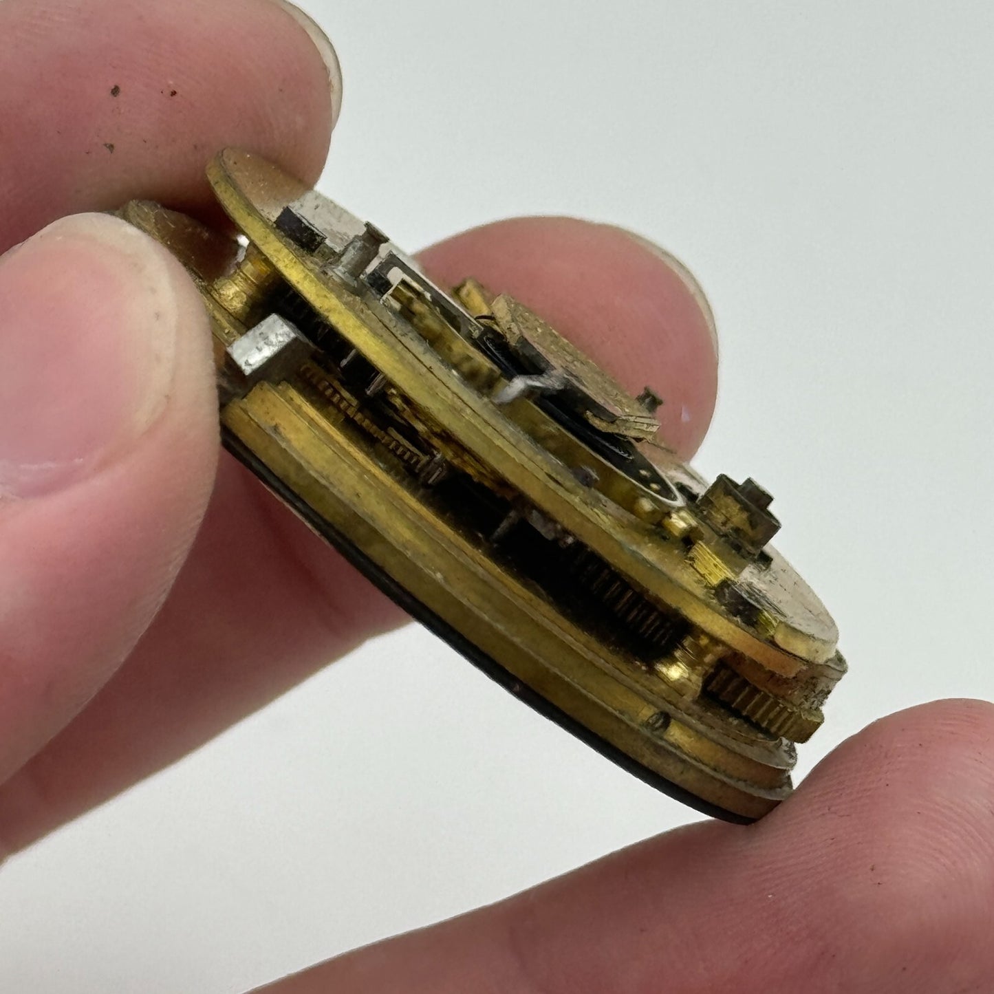 44.6mm Antique J G Graves Sheffield English Express Lever Pocket Watch Movement