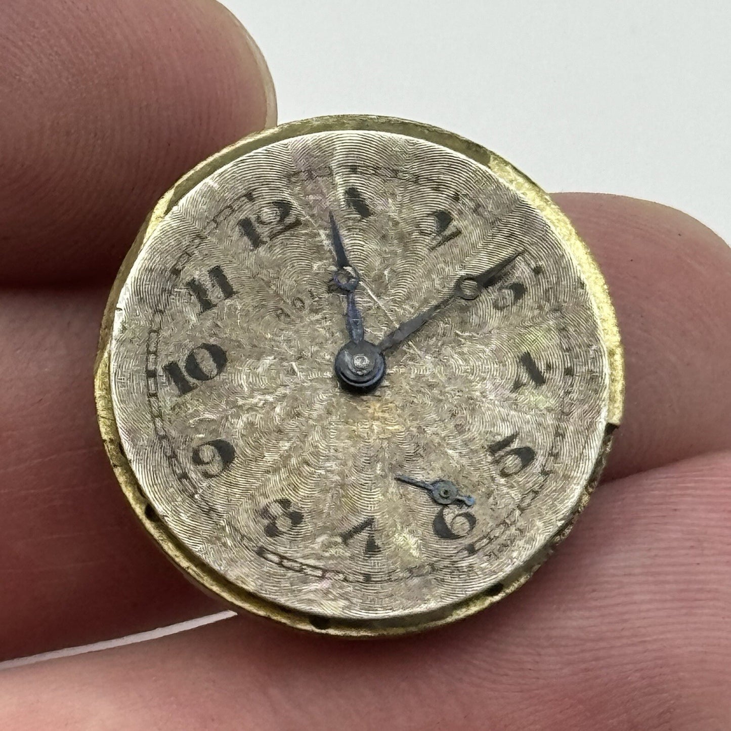 22.2mm Vintage Rolex 2216 Sub Seconds Wristwatch Dial & Unidentified Movement