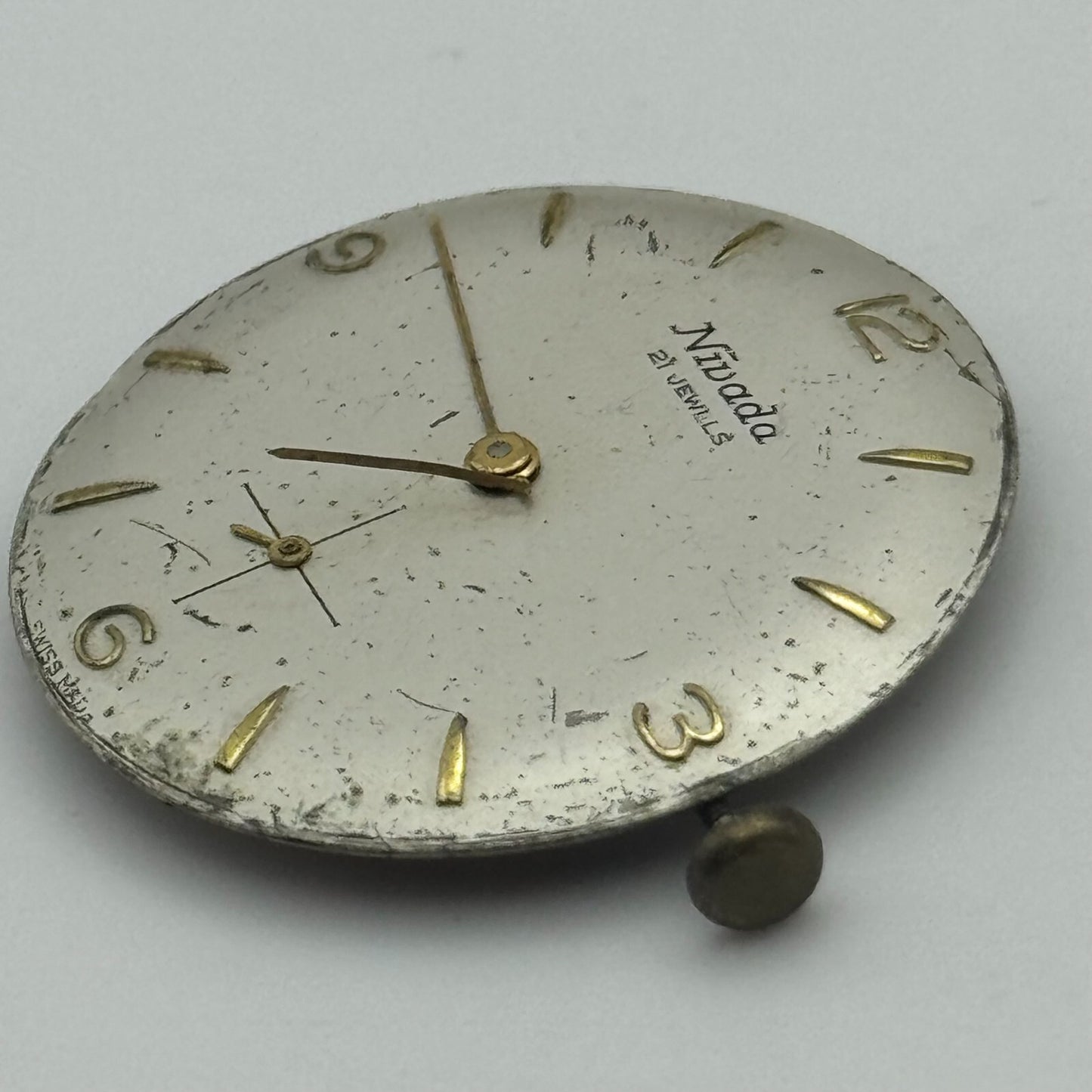 23.7mm Running Nivada AS 1525 1526 Manual Wind Swiss Watch Movement PARTS SPARES