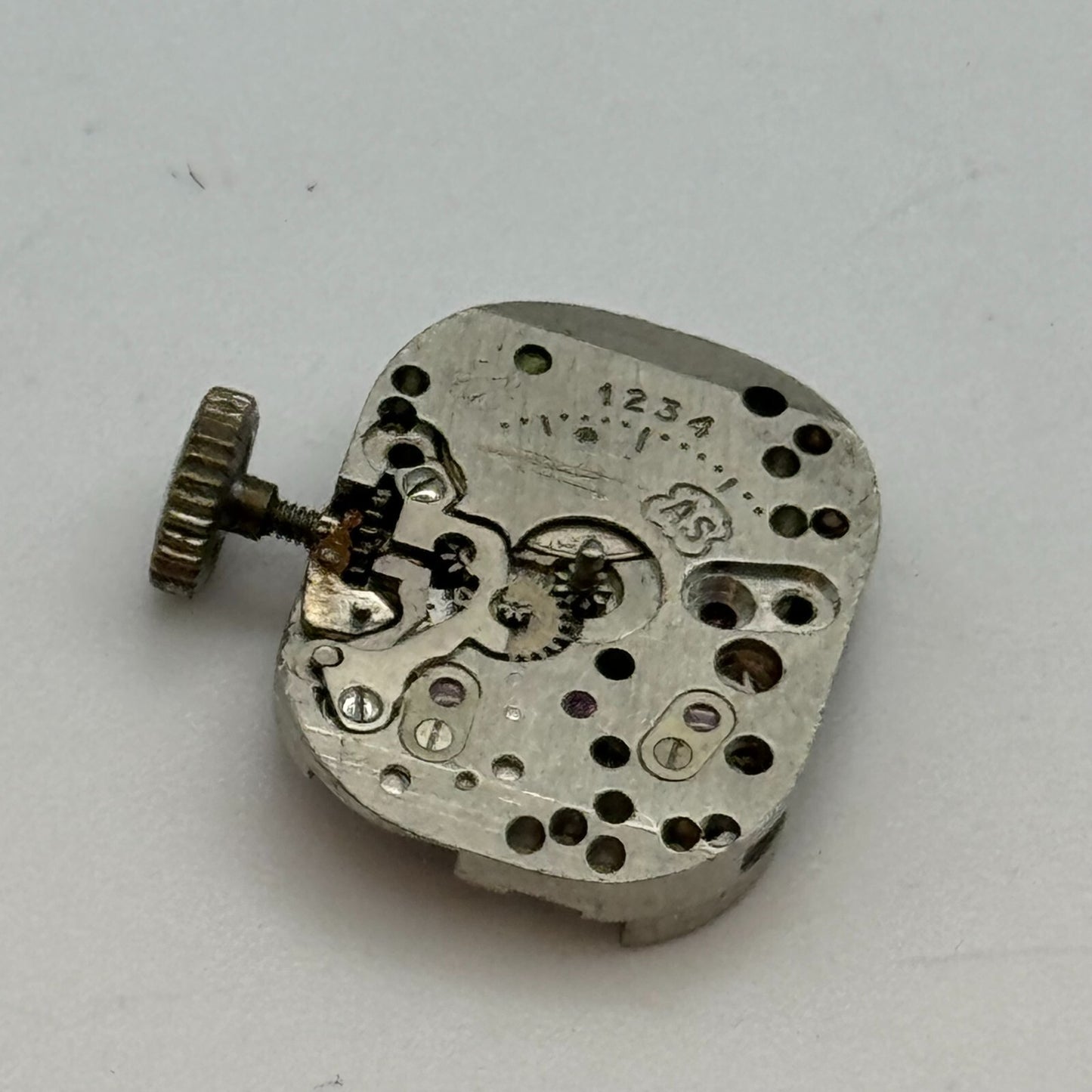 12.2mm Ladies AS 1234 Manual Wind Swiss 17 Jewels Watch Movement PARTS SPARES