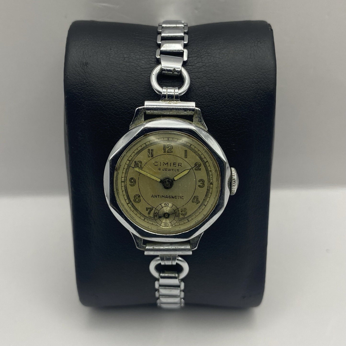 25mm Cimier Military R Lapanouse S A Watch Balance Intact FOR PARTS
