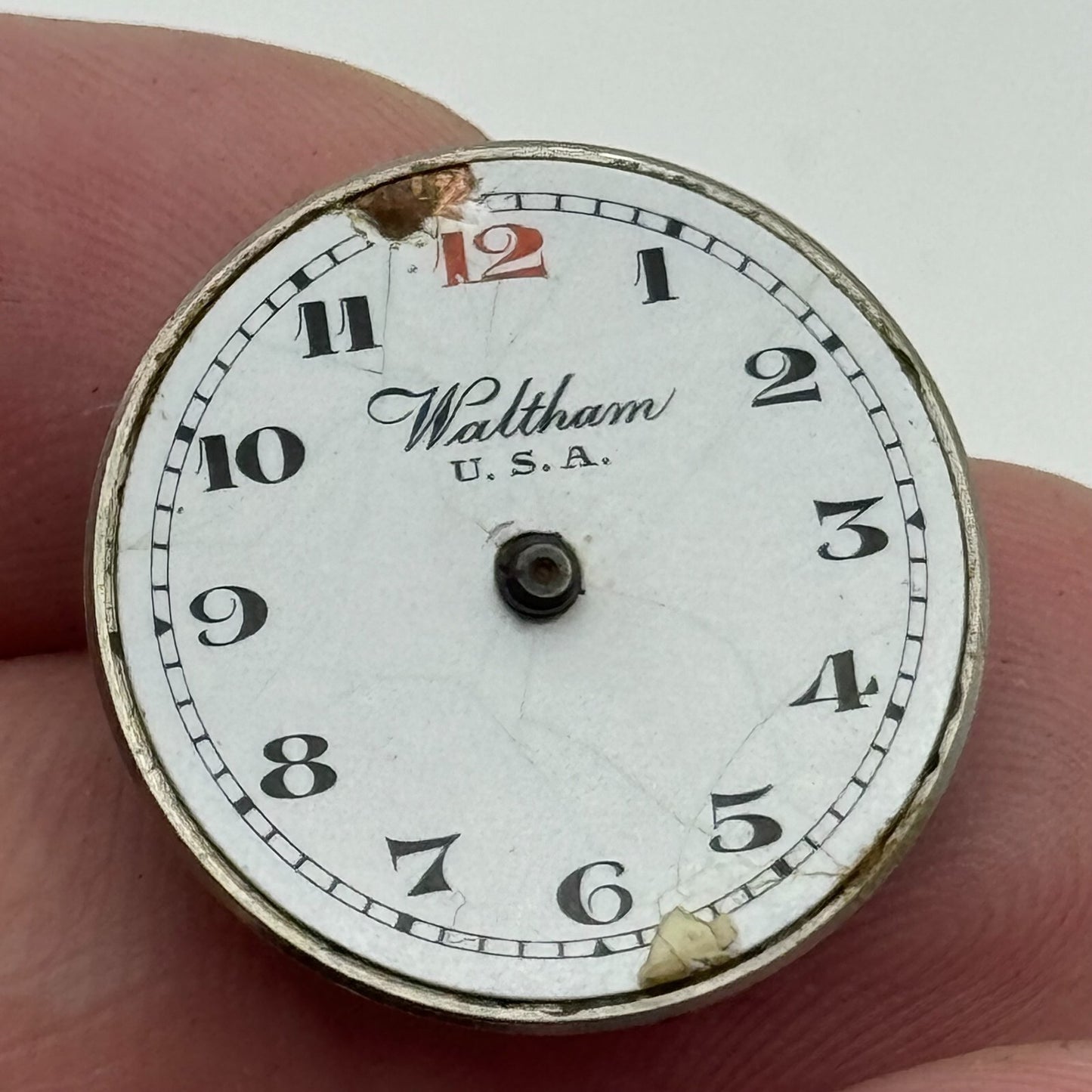 1918 Antique 10L Lady Waltham Model L-10 American Watch Movement PARTS SPARES