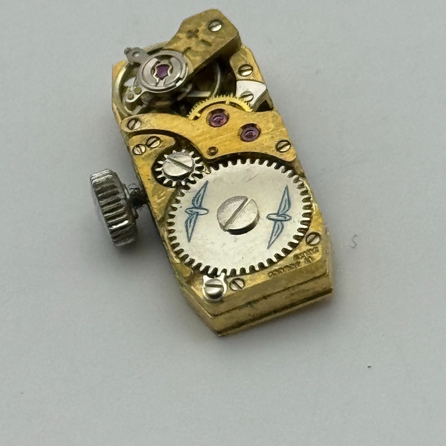 9mm Rotary Ladies FHF 59-21 Manual Wind Swiss Watch Movement Vintage FOR PARTS