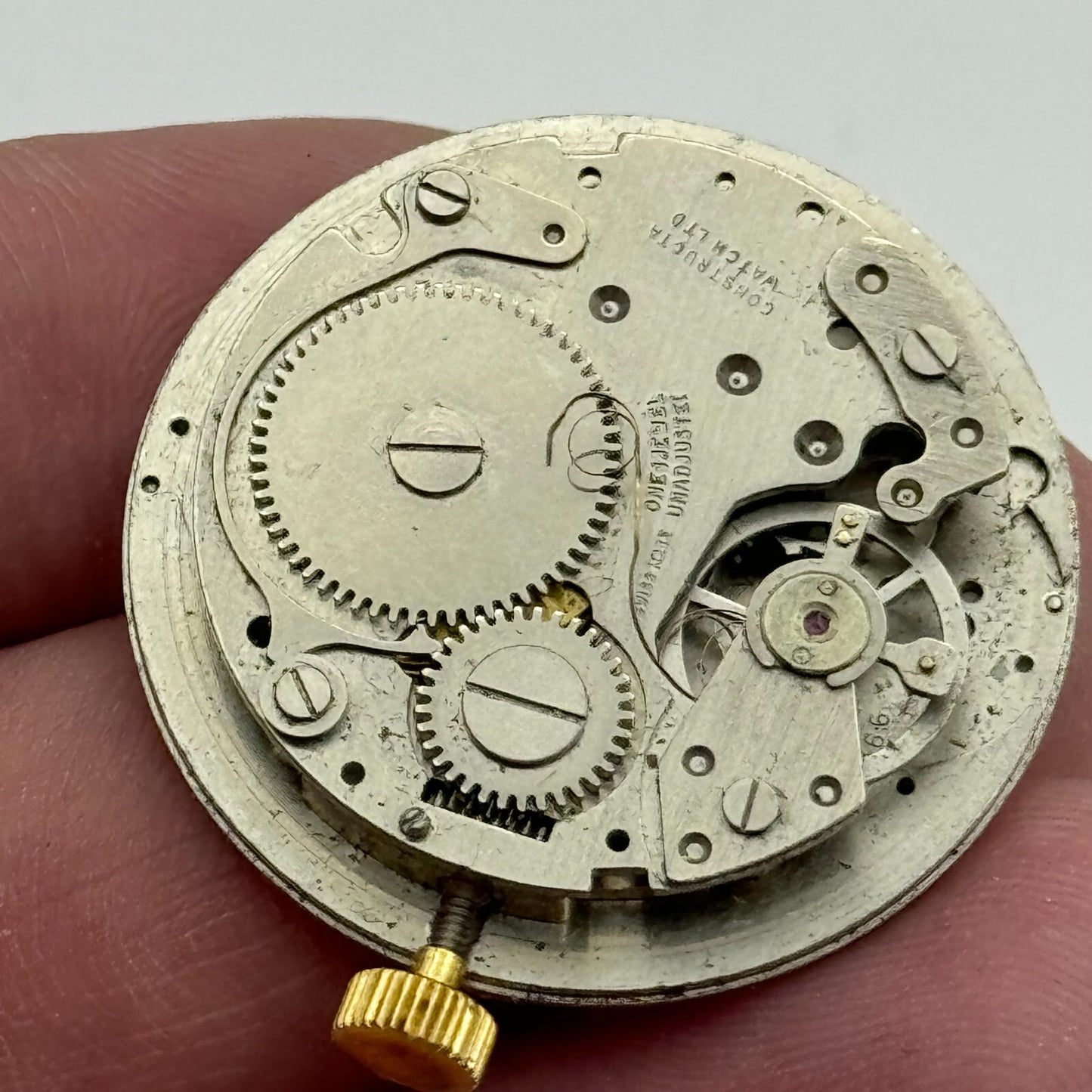 31.1mm Men's Eastman BFG 866 Manual Wind Swiss Made 1 Jewel Watch Movement PARTS