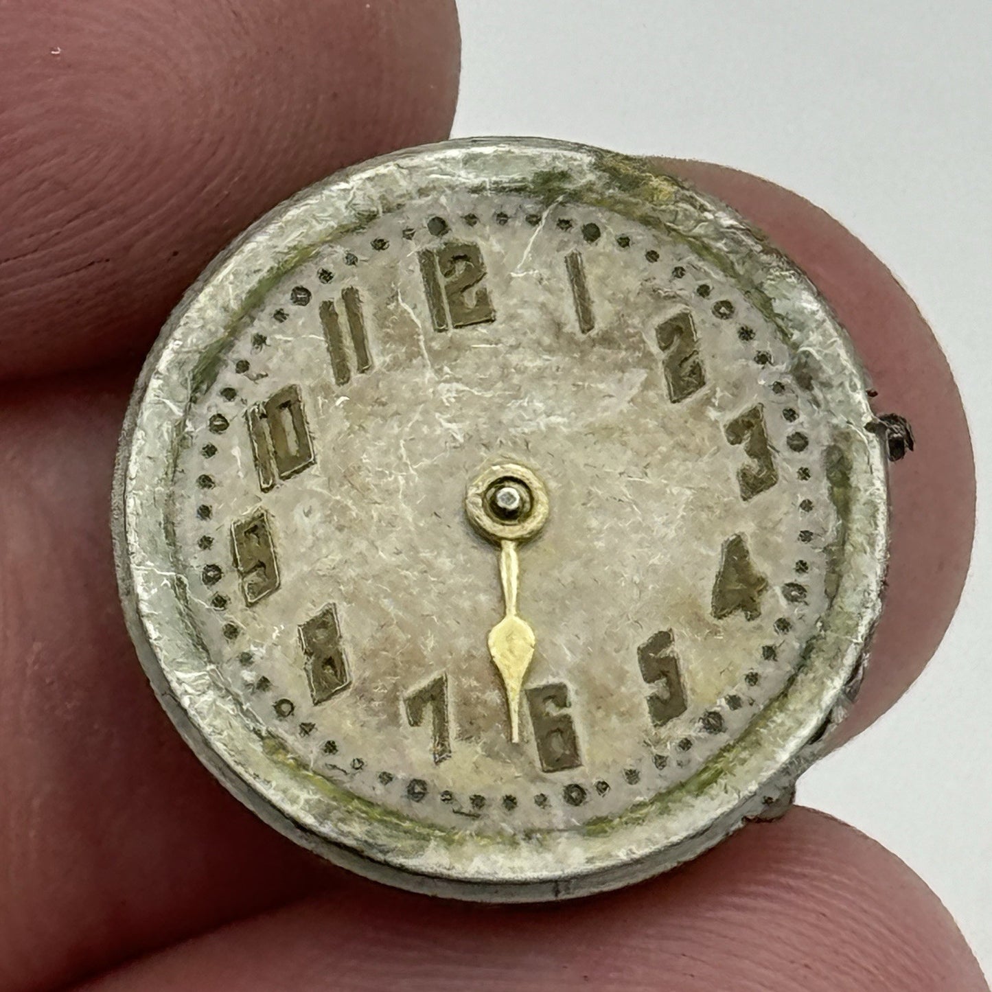 19.6mm Record 15 Jewels Swiss Manual Wind Watch Movement Vintage PARTS SPARES