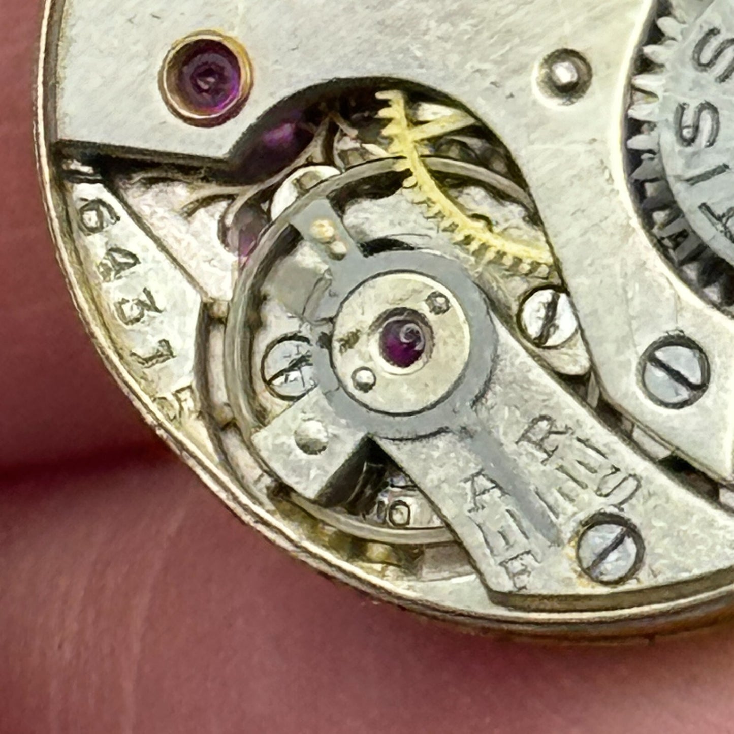 20.1mm WORKING Ladies Tissot Locle Cal 194 Manual Wind Watch Movement PARTS