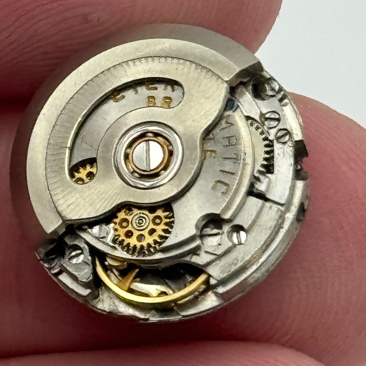 16.4mm Ladies Eterna Matic 1420 Automatic Watch Movement Swiss Vintage PARTS