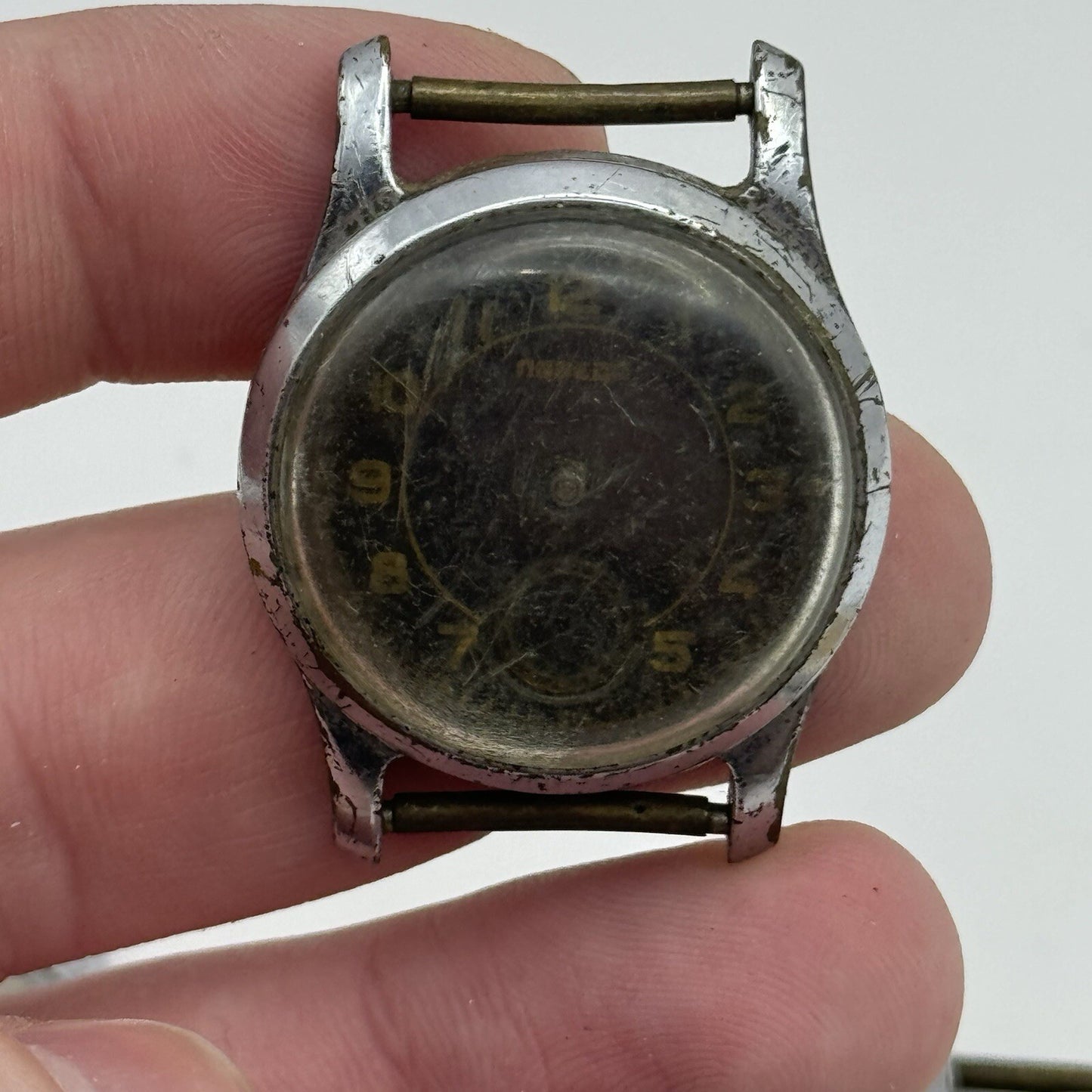 9 x Vintage Soviet Manual Wind Watch Heads For Parts Repair Job Lot Bundle