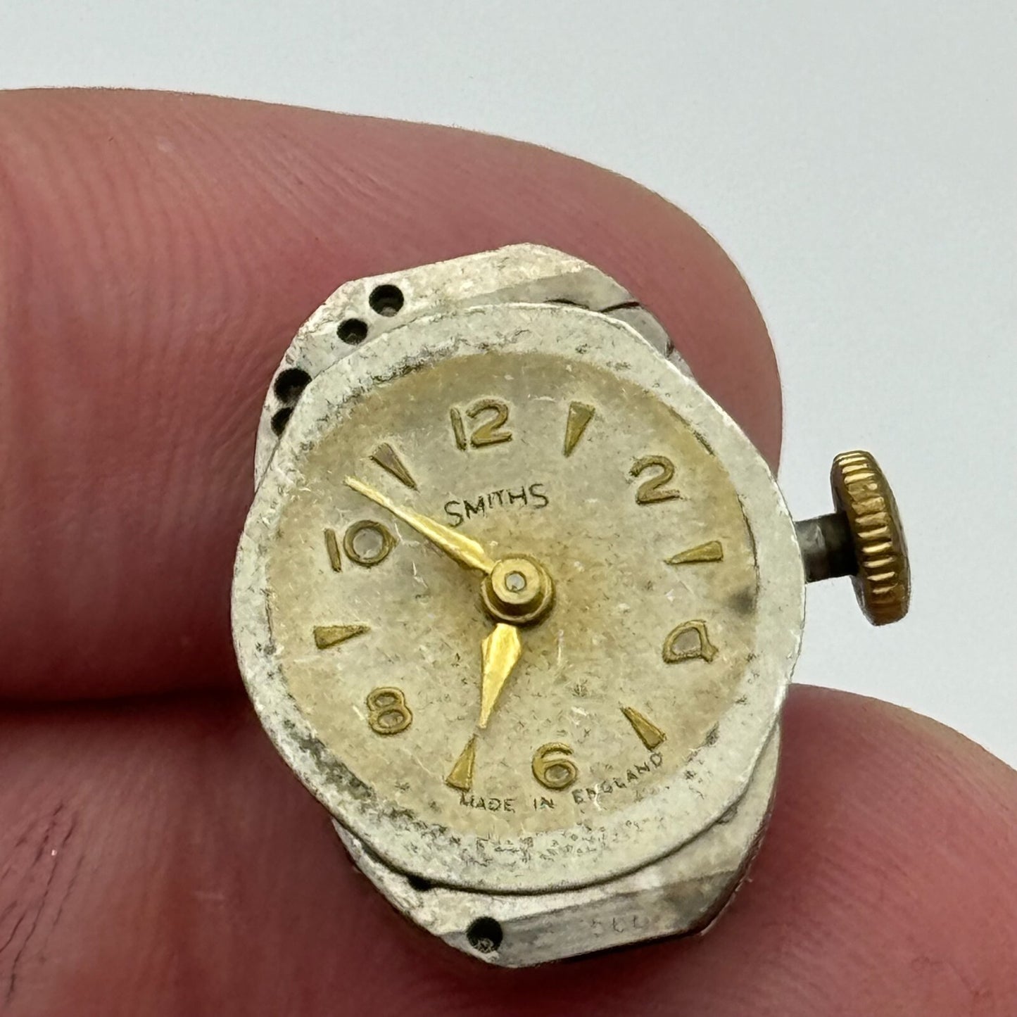 12.7mm Ladies Smiths England Manual Wind Watch Movement Vintage PARTS SPARES